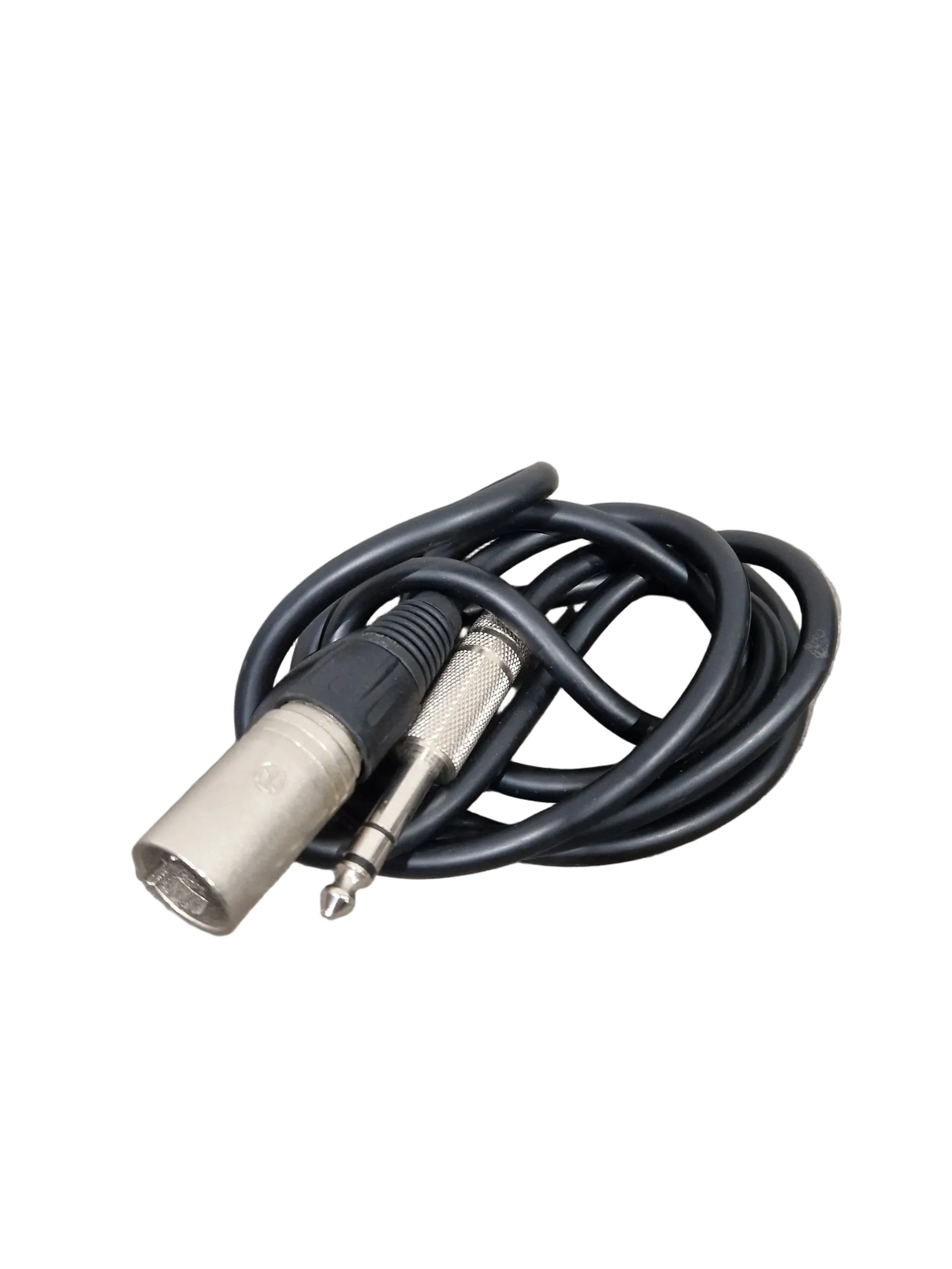 Set of 6 XLR to Jack Audio Cables - Mixed Stereo & Mono Leads - Good