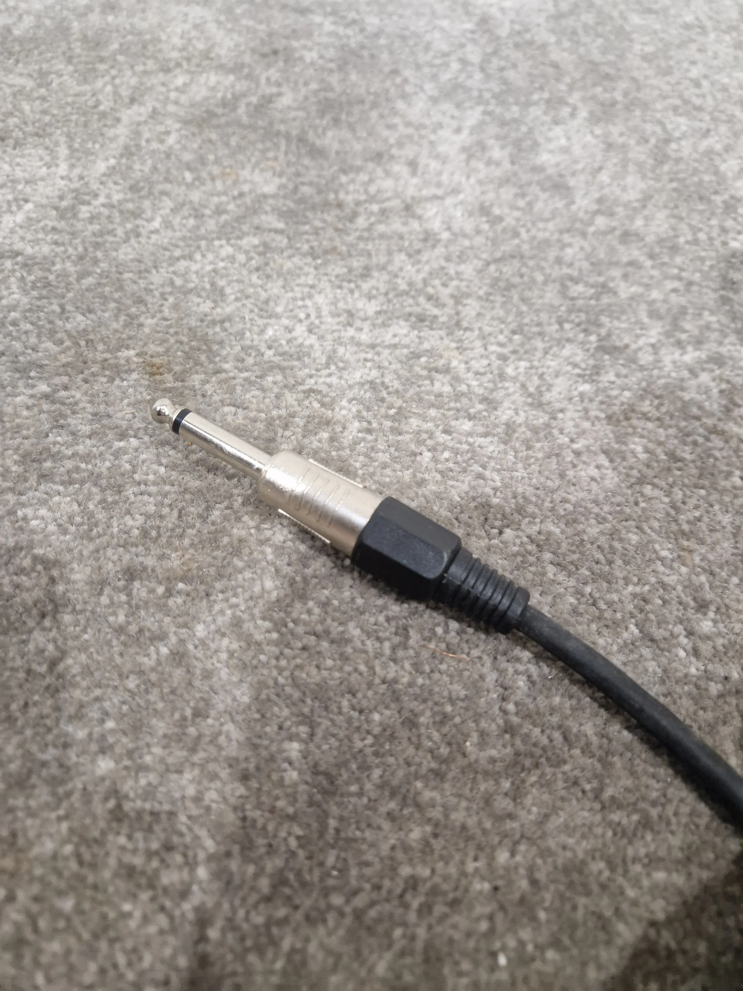 Set of 6 XLR to Jack Audio Cables - Mixed Stereo & Mono Leads - Good - Image 3