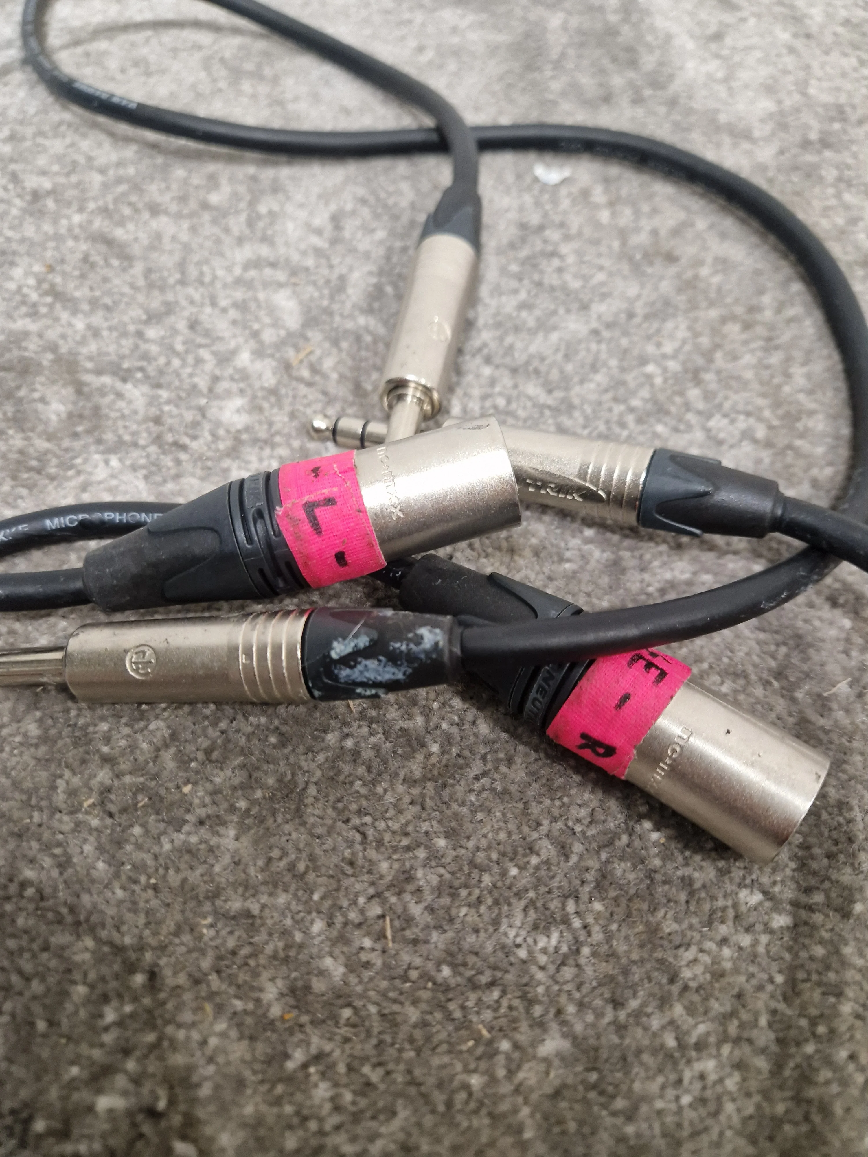 Job-LOT OF XLR To Speaker/Guitar Cables - X 14 – Cable - Excellent - Image 12