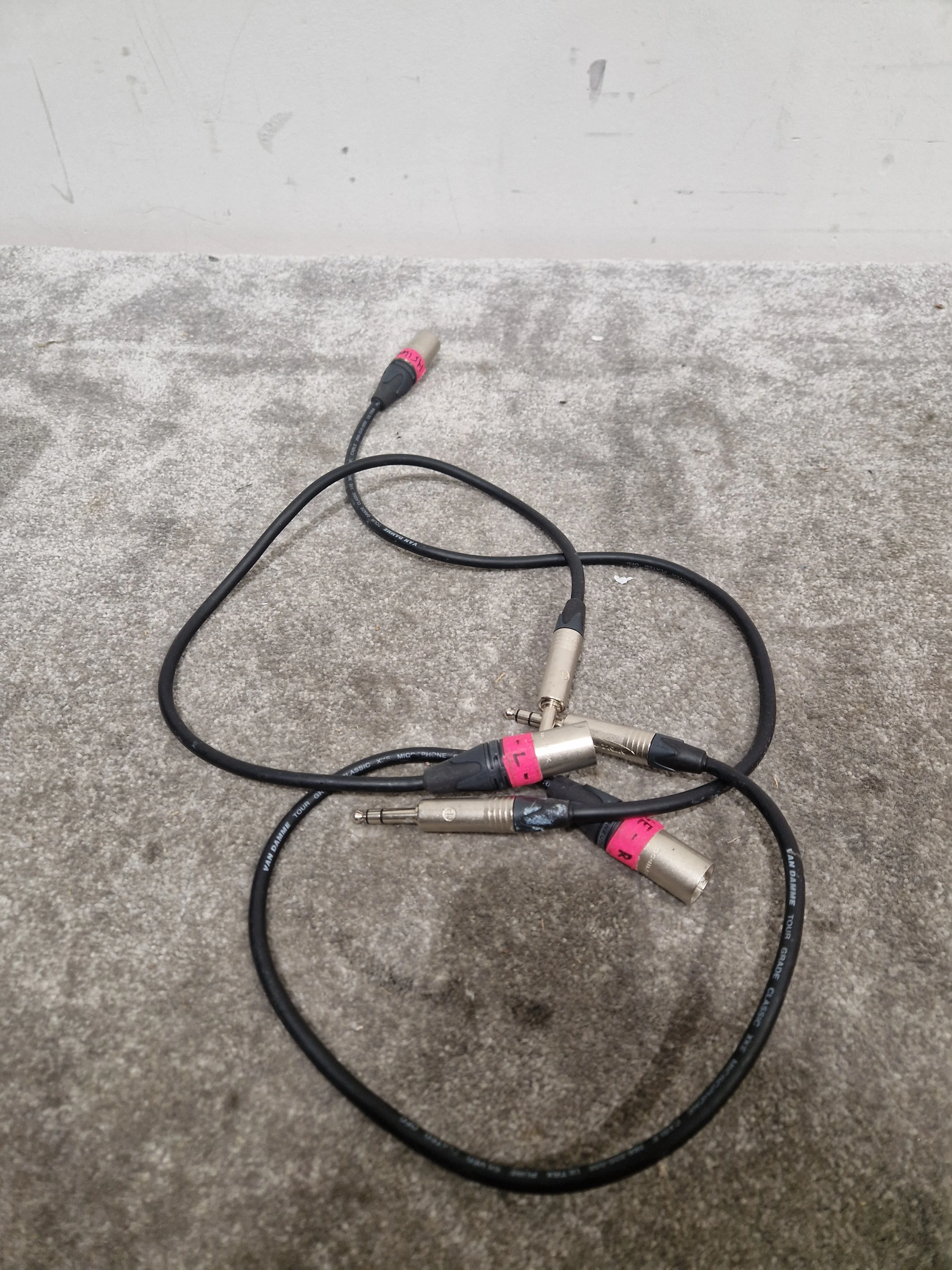 Job-LOT OF XLR To Speaker/Guitar Cables - X 14 – Cable - Excellent - Image 23
