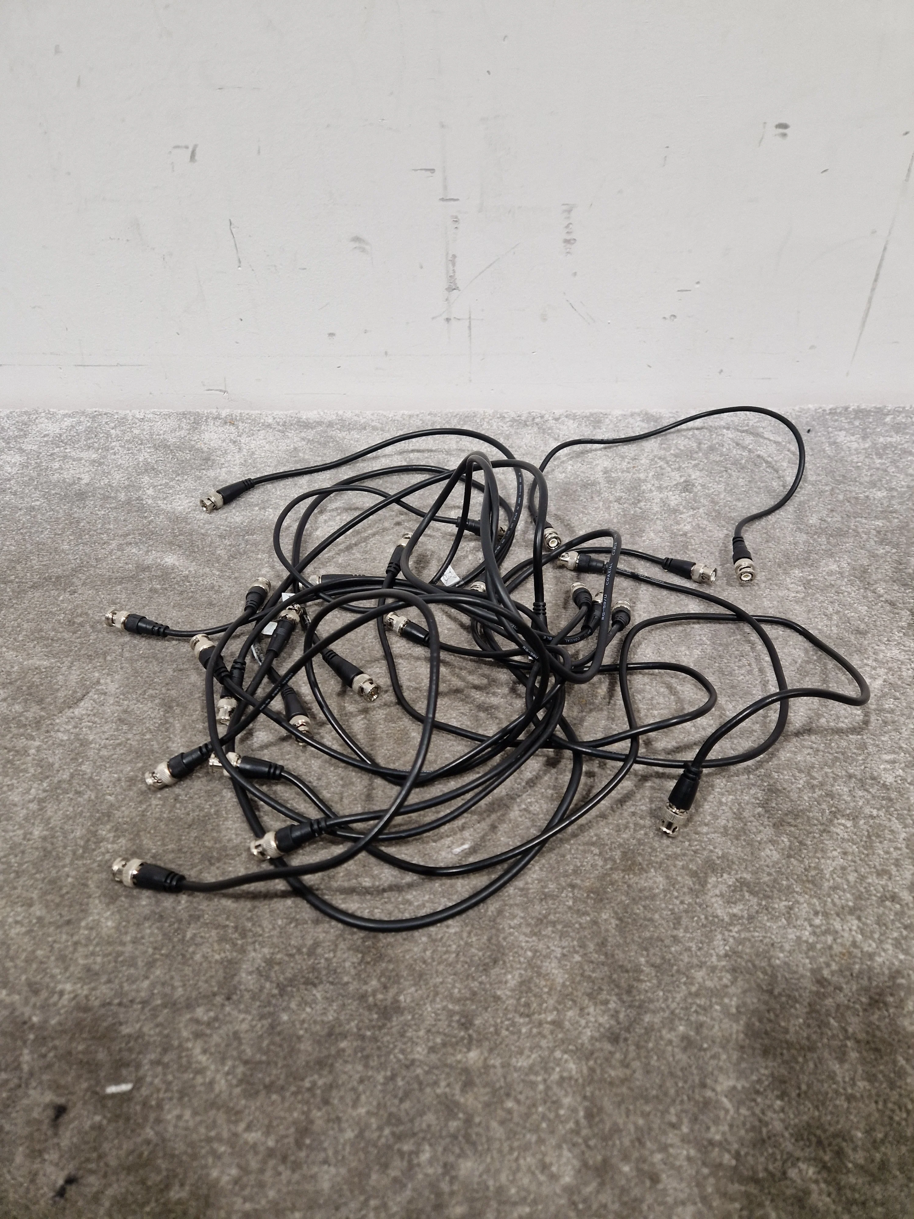 JOB-LOT OF Coaxial BNC Cables, 21 In Total- High-Fidelity Signal Transfer - Excellent - Image 2