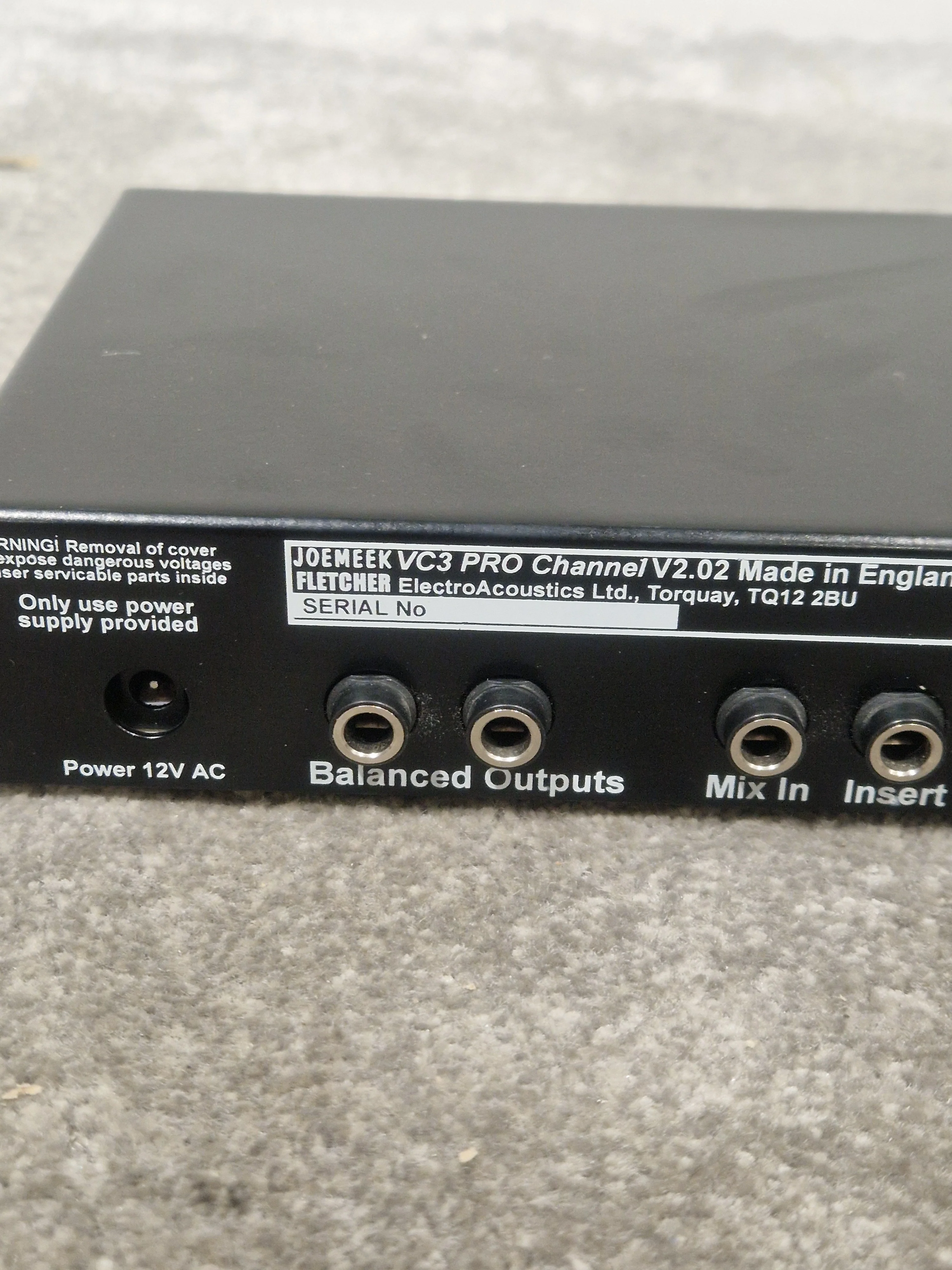 Joe Meek Pro Channel VC3 - Studio Quality Preamp - Excellent w/ Power Supply - Image 11