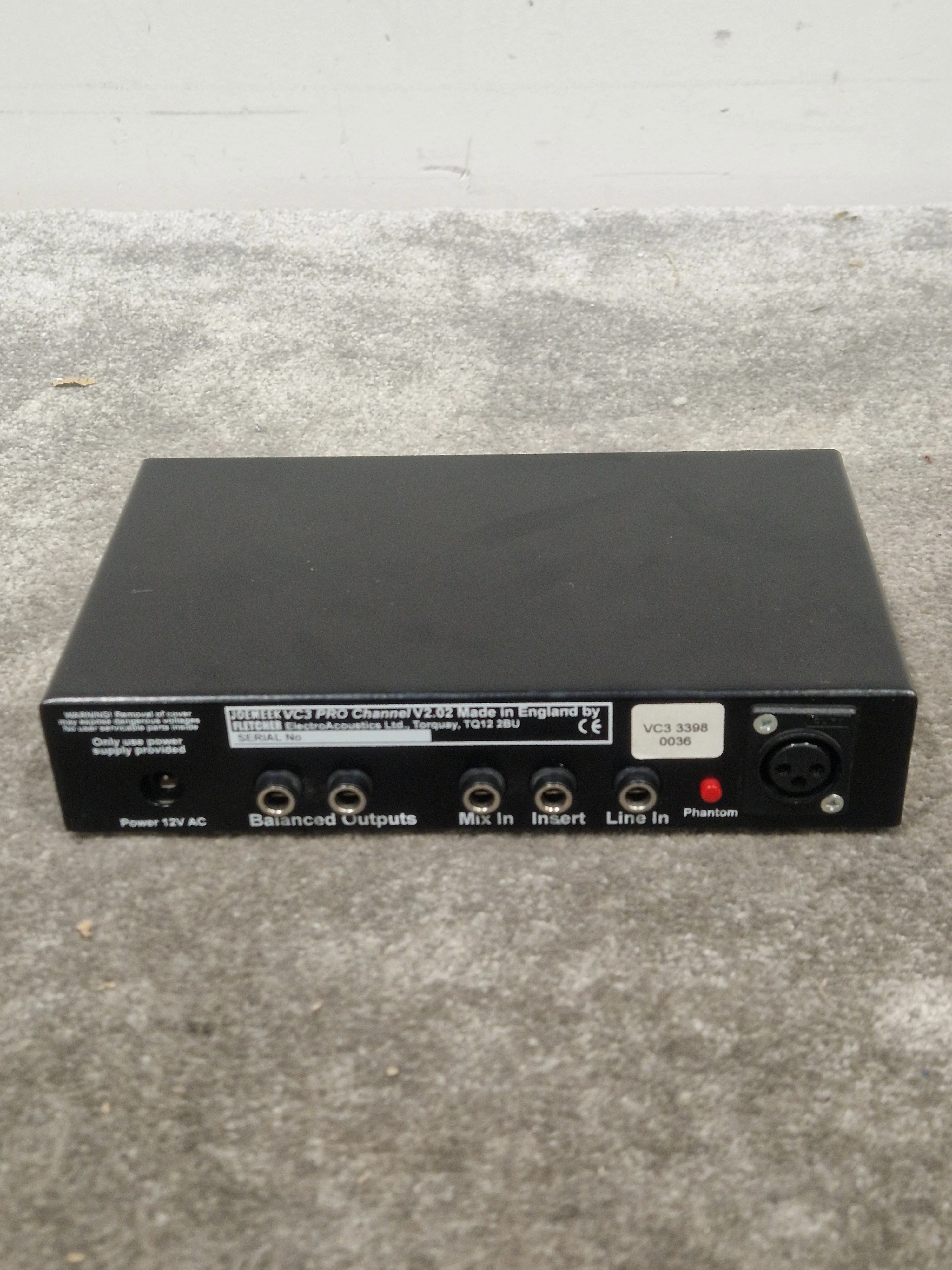Joe Meek Pro Channel VC3 - Studio Quality Preamp - Excellent w/ Power Supply - Image 8