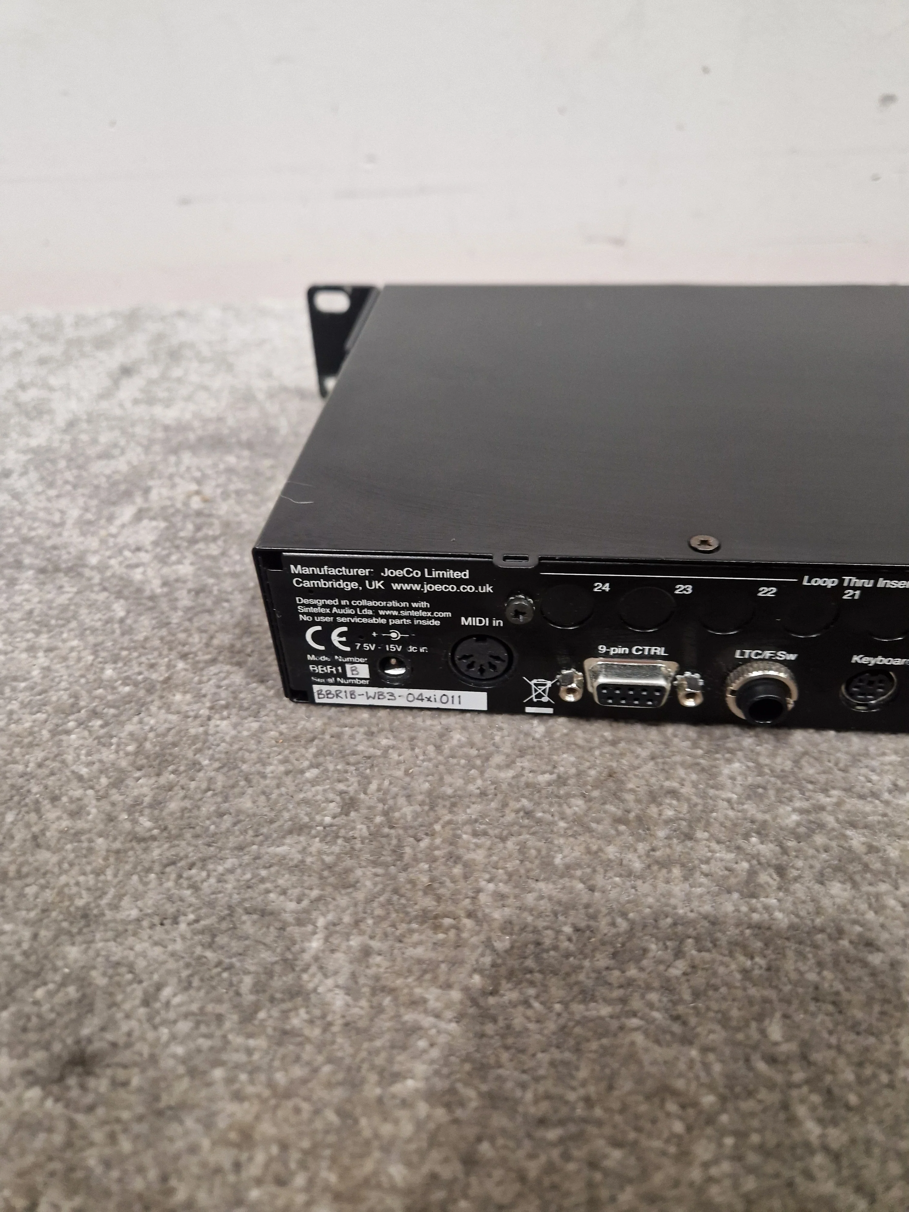 Joeco BBR1B - Black Box - Configured For Backing Track Playback – Audio Interface - Excellent w/ Manuals & Power Supply - Image 10