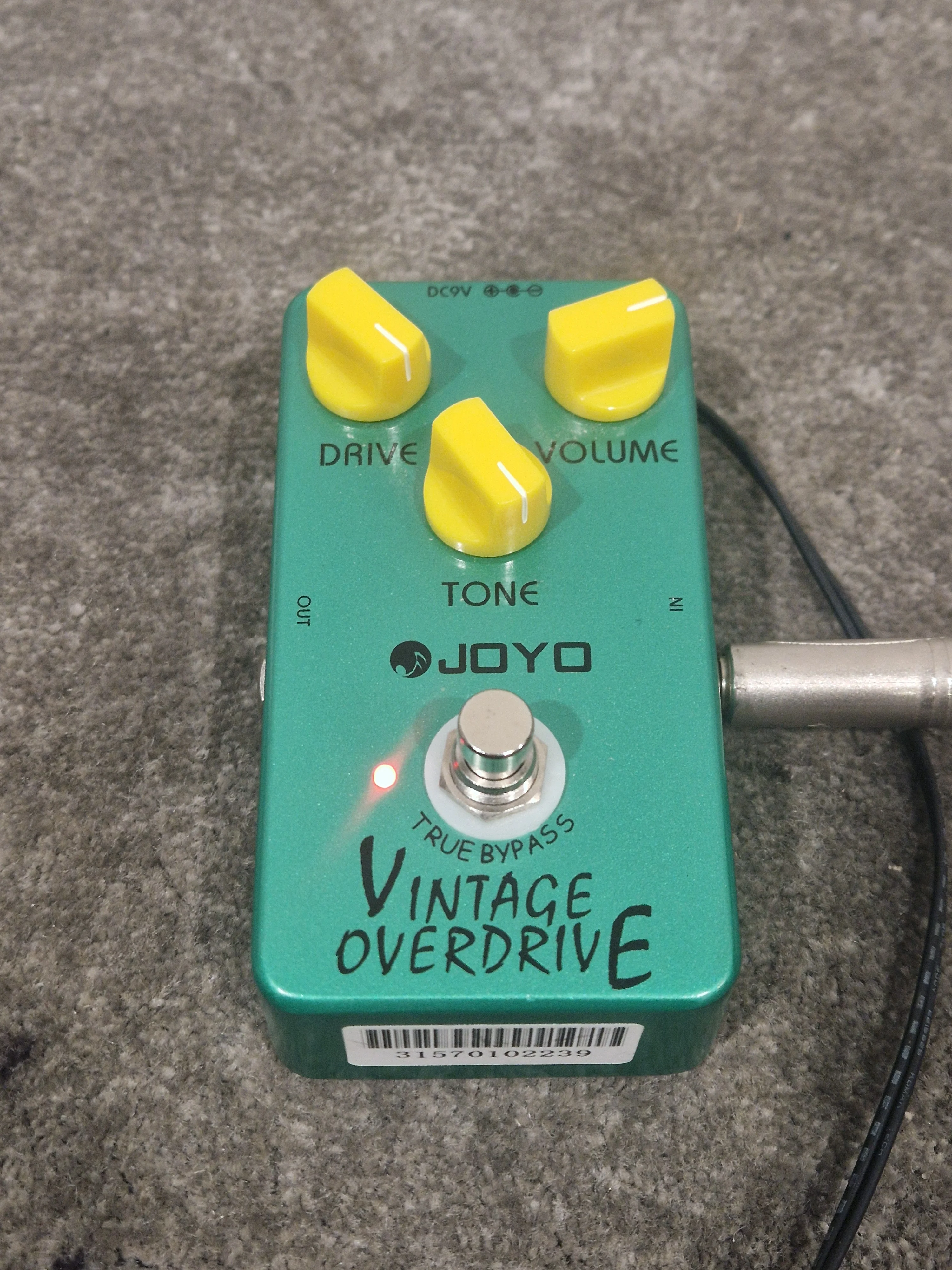 JOYO JF-01 - Vintage Overdrive Pedal - Excellent w/ Original Box - Image 12