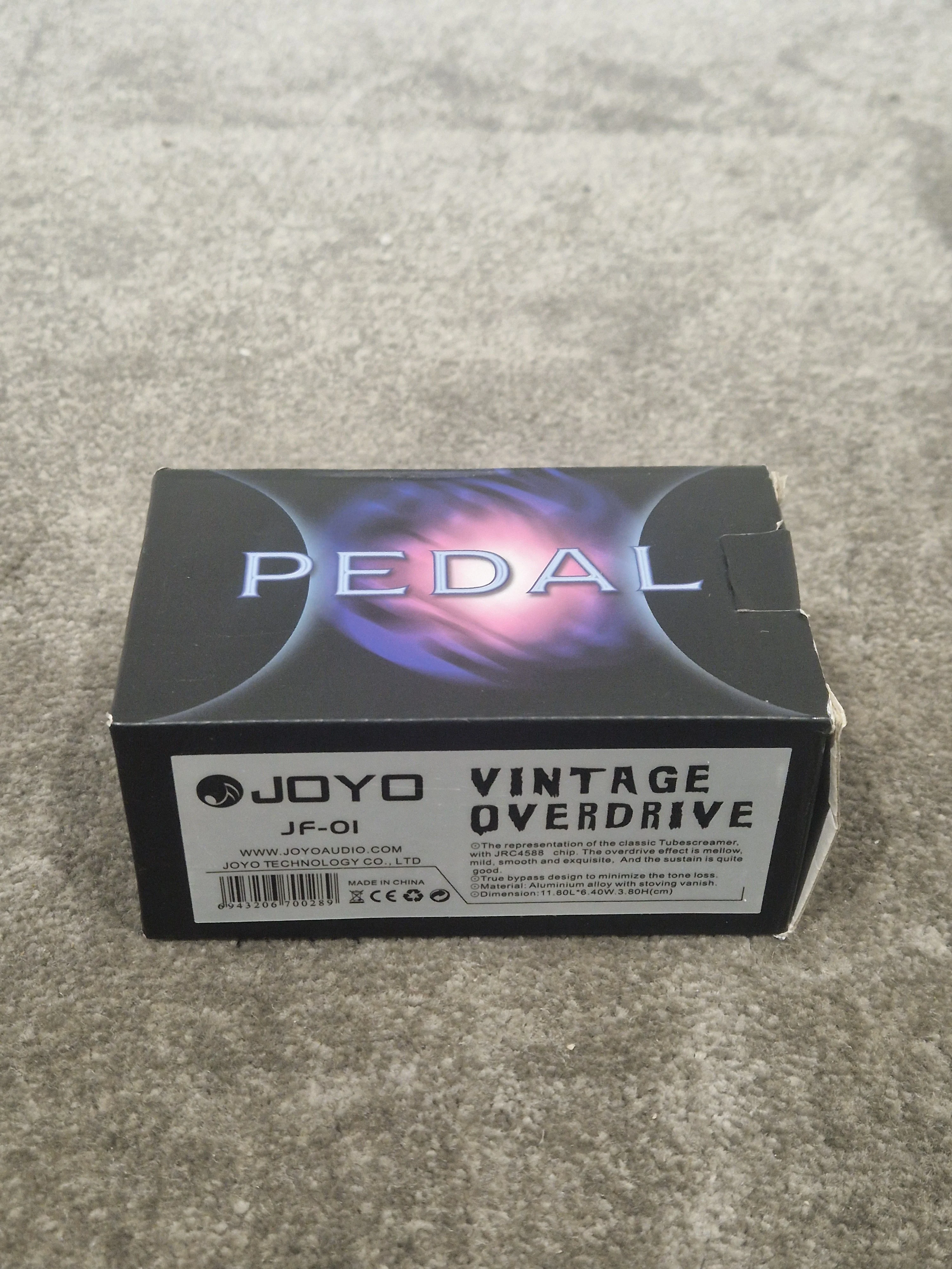 JOYO JF-01 - Vintage Overdrive Pedal - Excellent w/ Original Box - Image 5