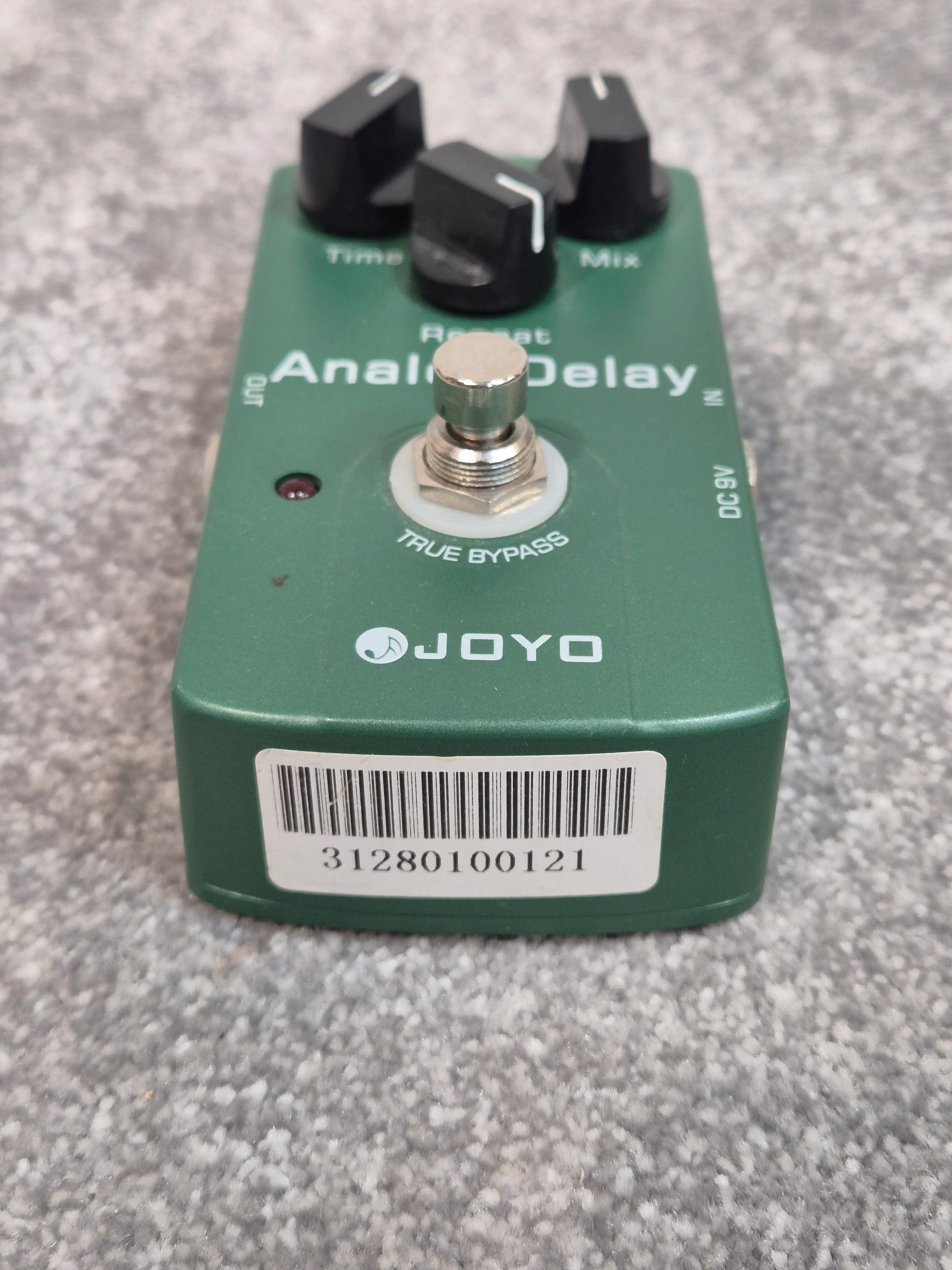JOYO JF-33 Analog Delay - Guitar Effect Pedal - Green - Image 2