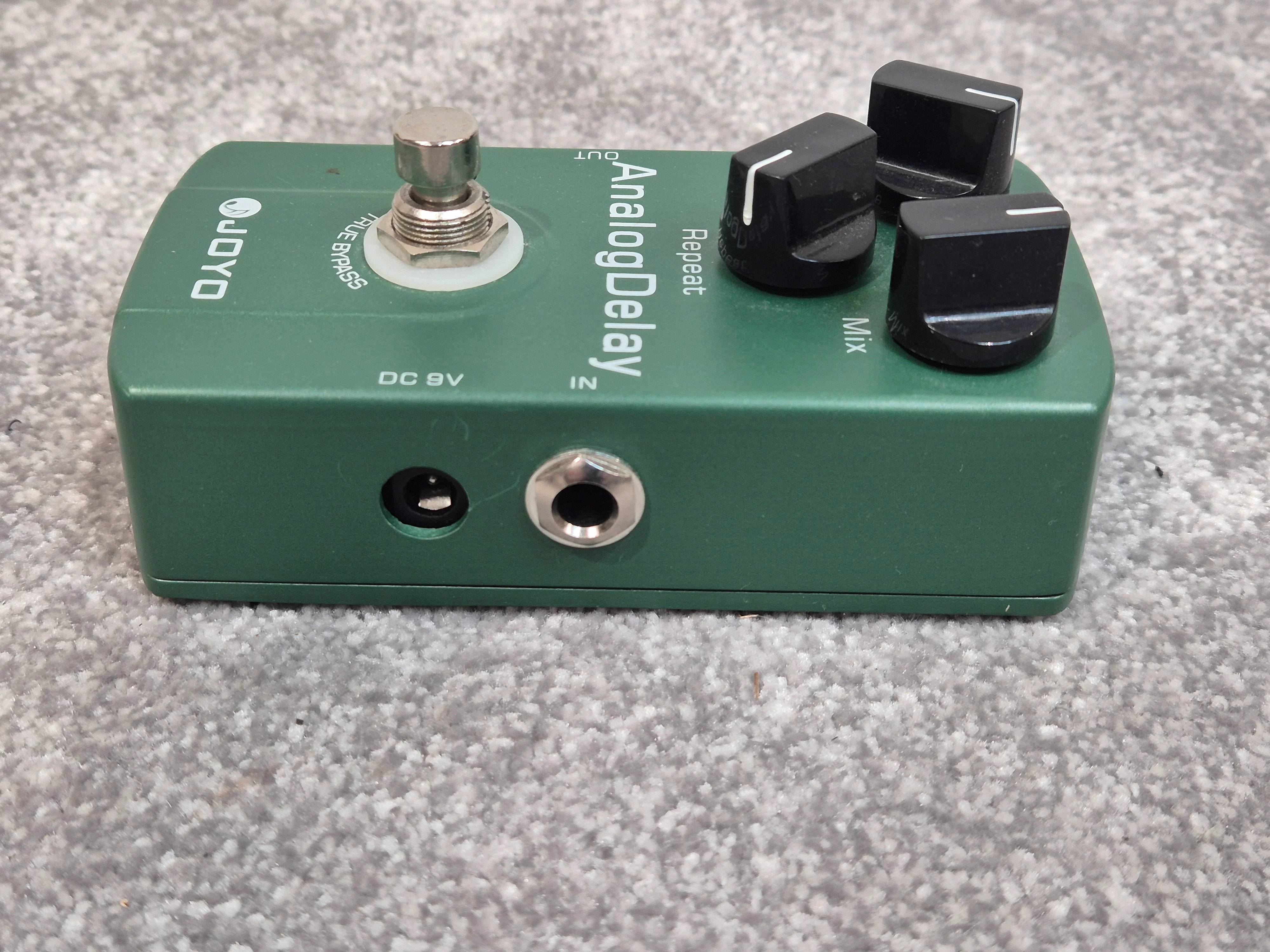 JOYO JF-33 Analog Delay - Guitar Effect Pedal - Green - Image 3
