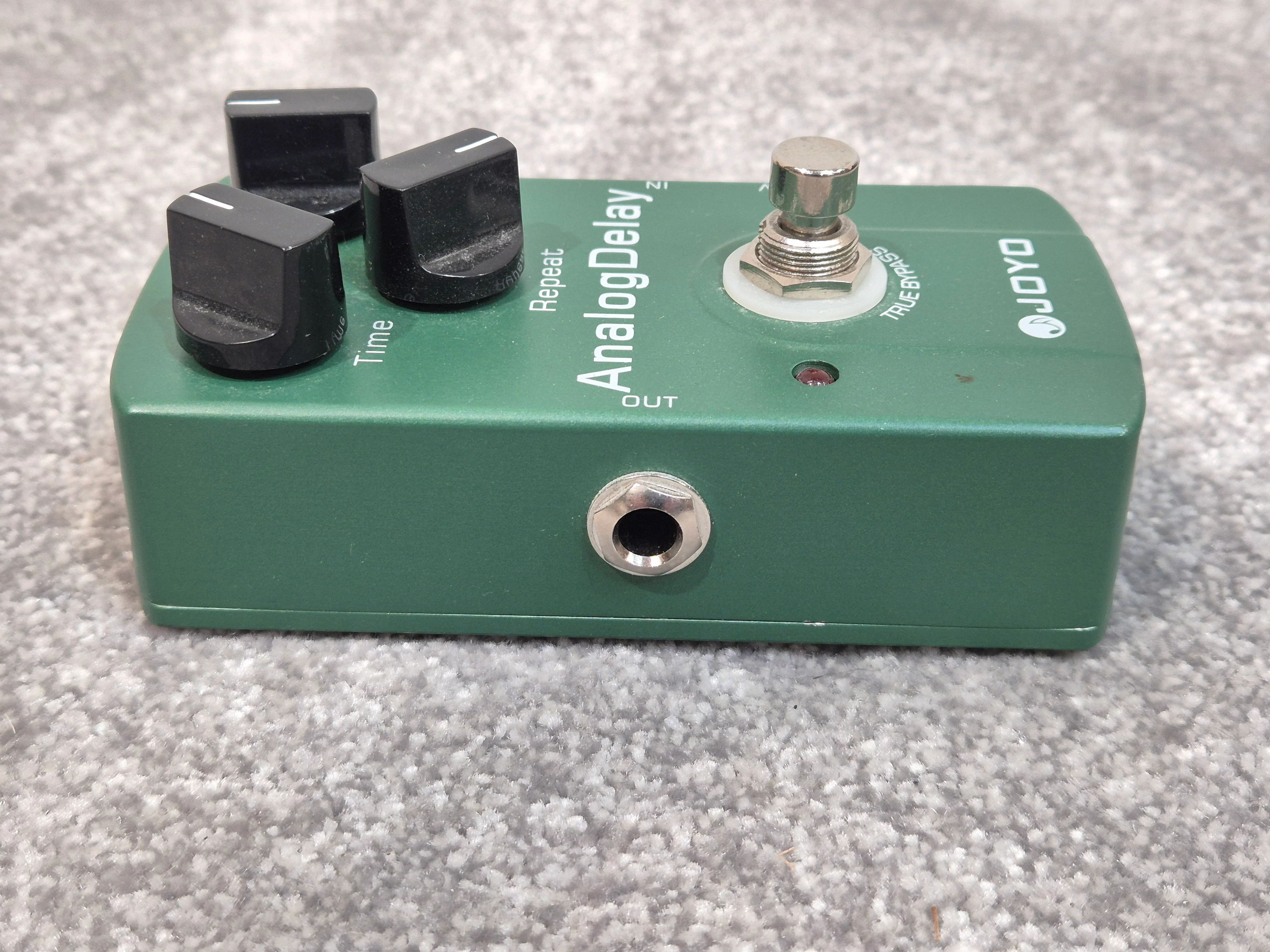 JOYO JF-33 Analog Delay - Guitar Effect Pedal - Green - Image 5