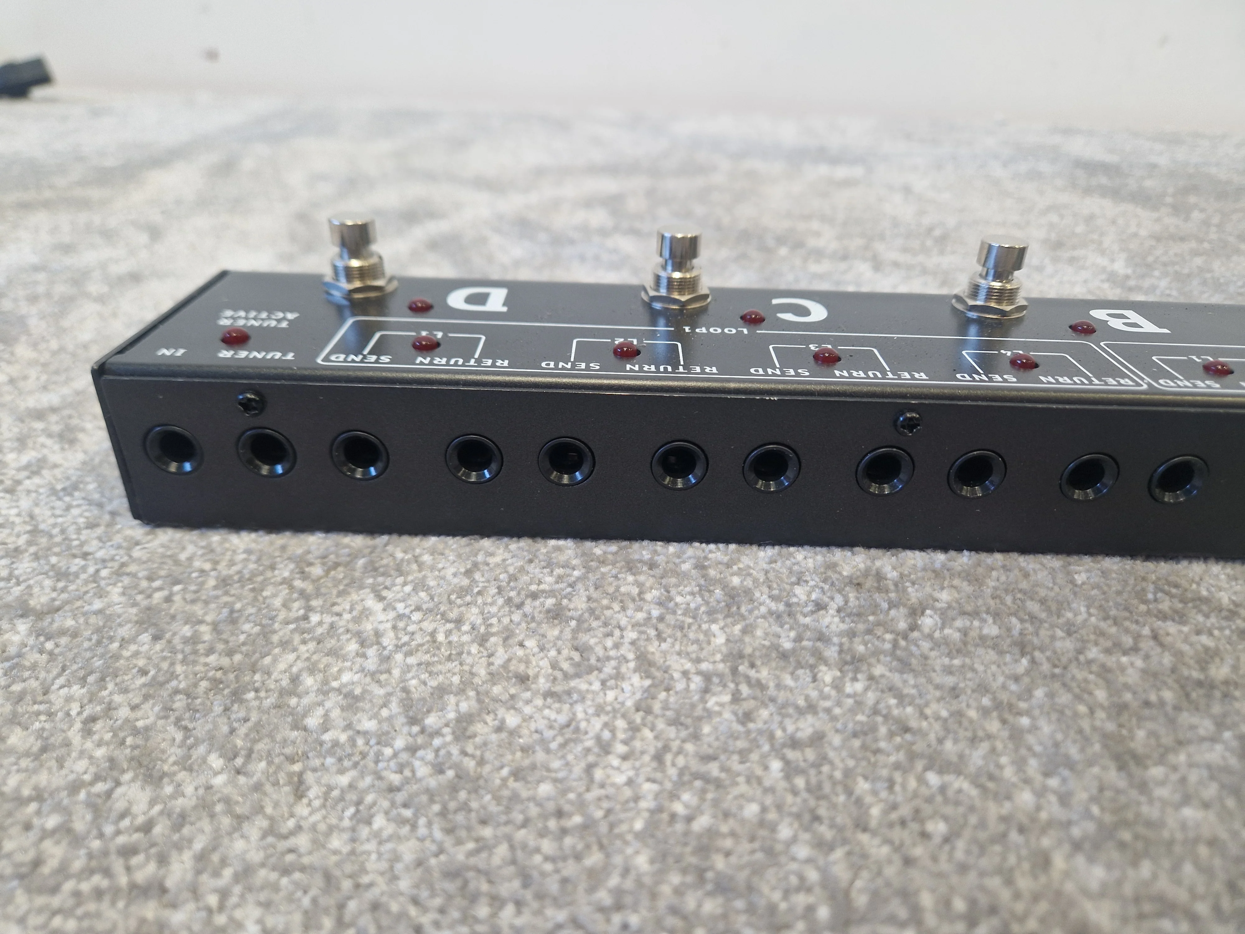 Joyo PXL8 Pro – 8 FX Loops & MIDI Programmable Switcher – Excellent - Image 2