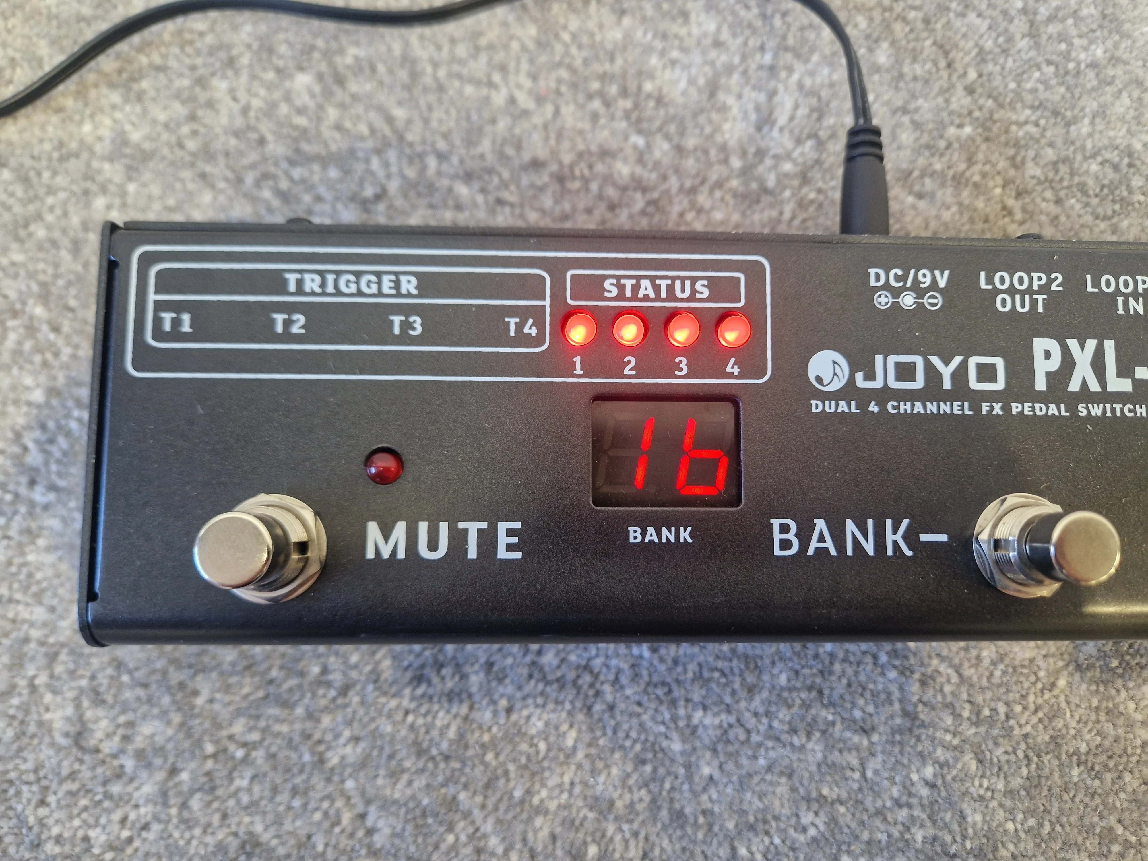 Joyo PXL8 Pro – 8 FX Loops & MIDI Programmable Switcher – Excellent - Image 3