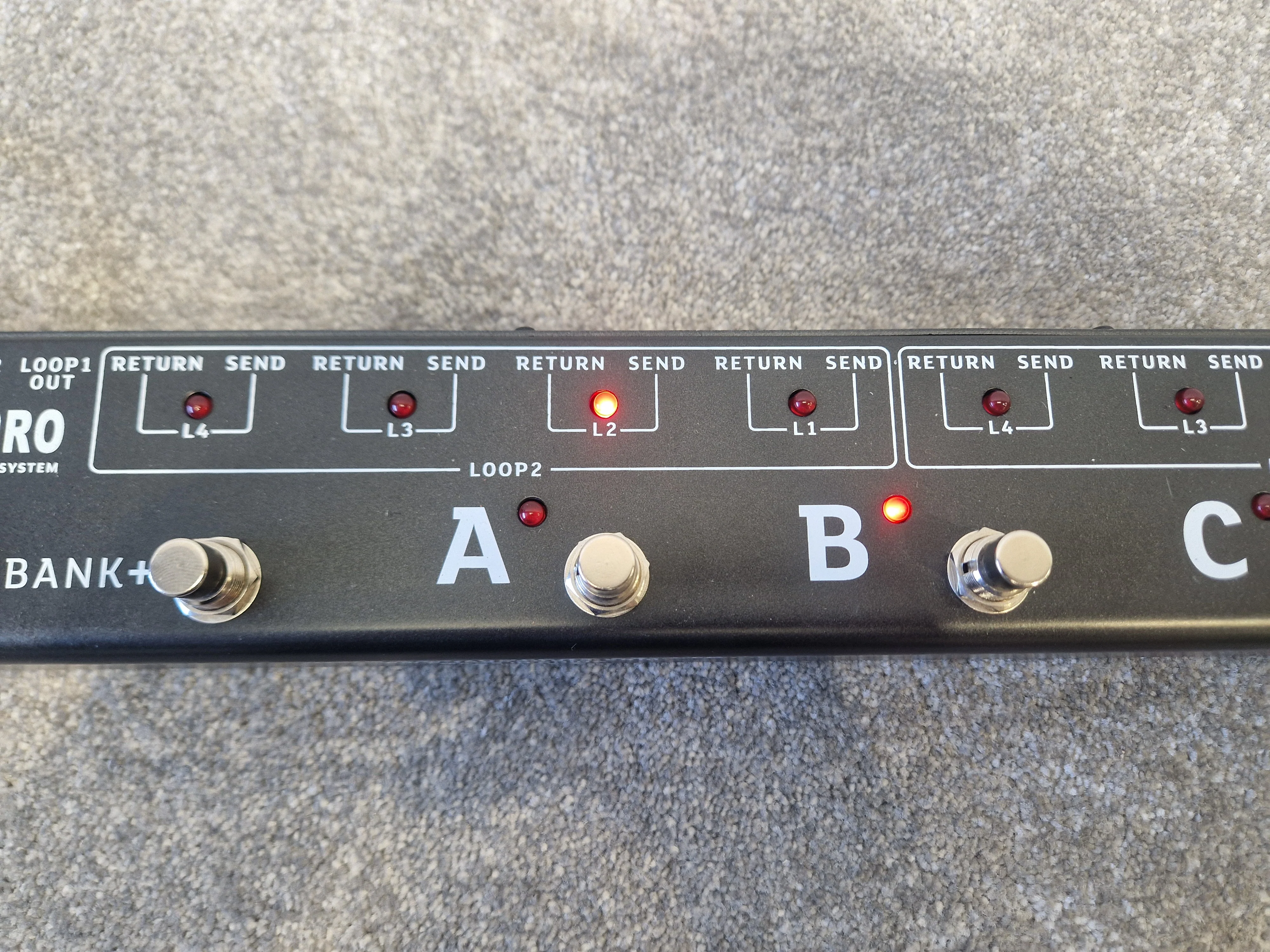Joyo PXL8 Pro – 8 FX Loops & MIDI Programmable Switcher – Excellent - Image 7