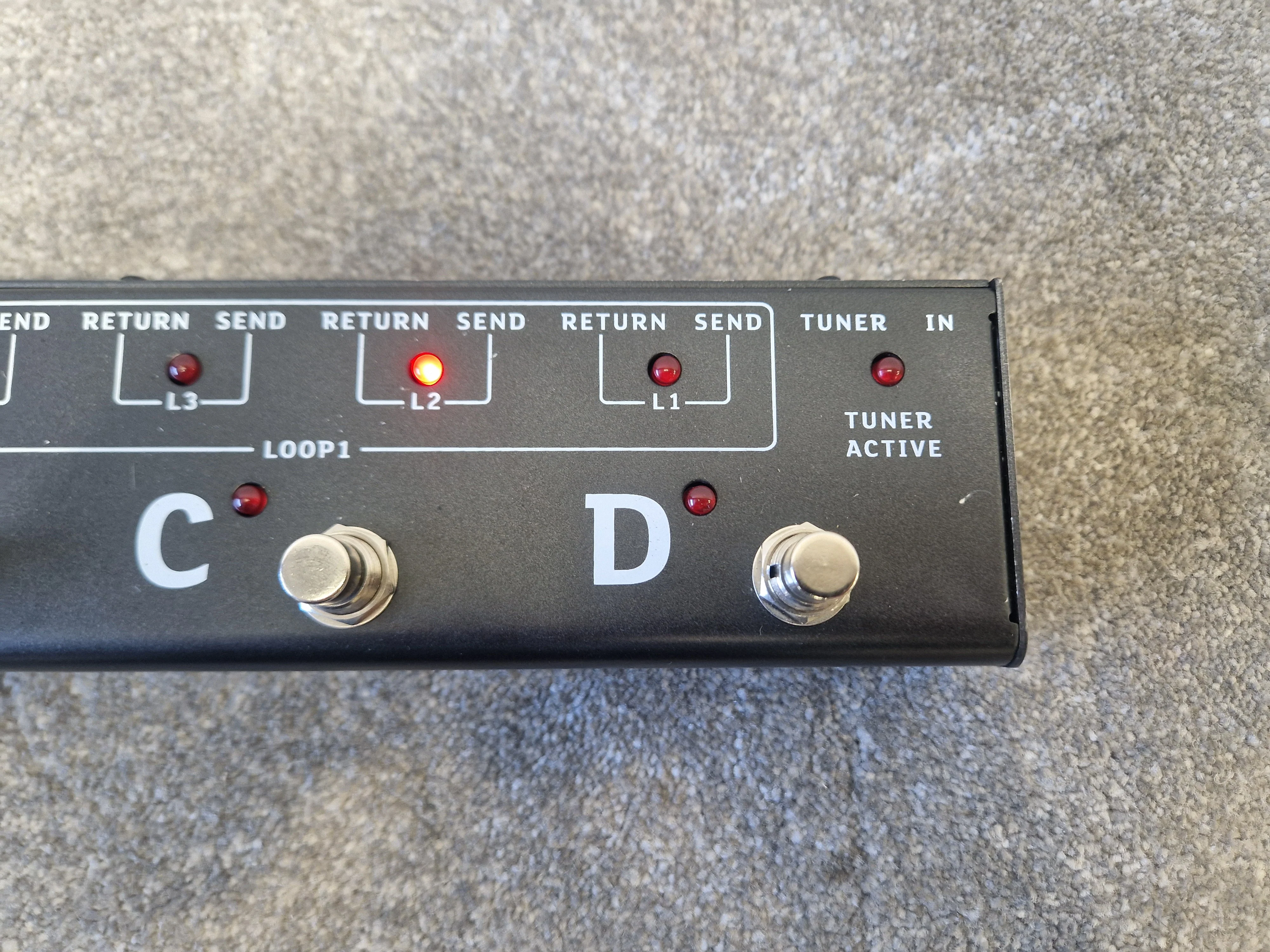 Joyo PXL8 Pro – 8 FX Loops & MIDI Programmable Switcher – Excellent - Image 8