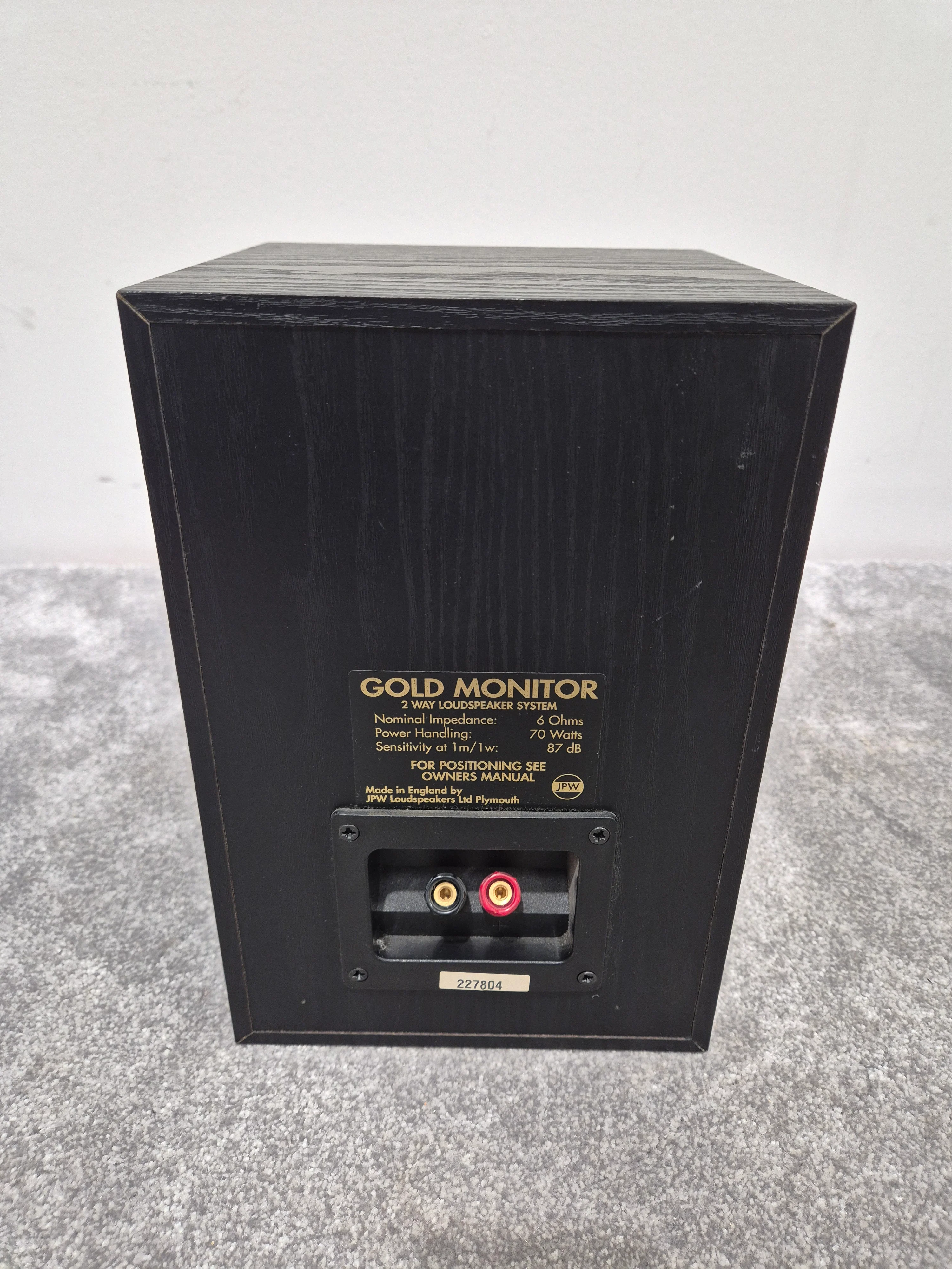 Jpw Gold Monitor - 70WATT Bookshelf Speakers X5 With 80WATT Jpw Subwoofer System - Audiophile Sound - Very Good - Image 12