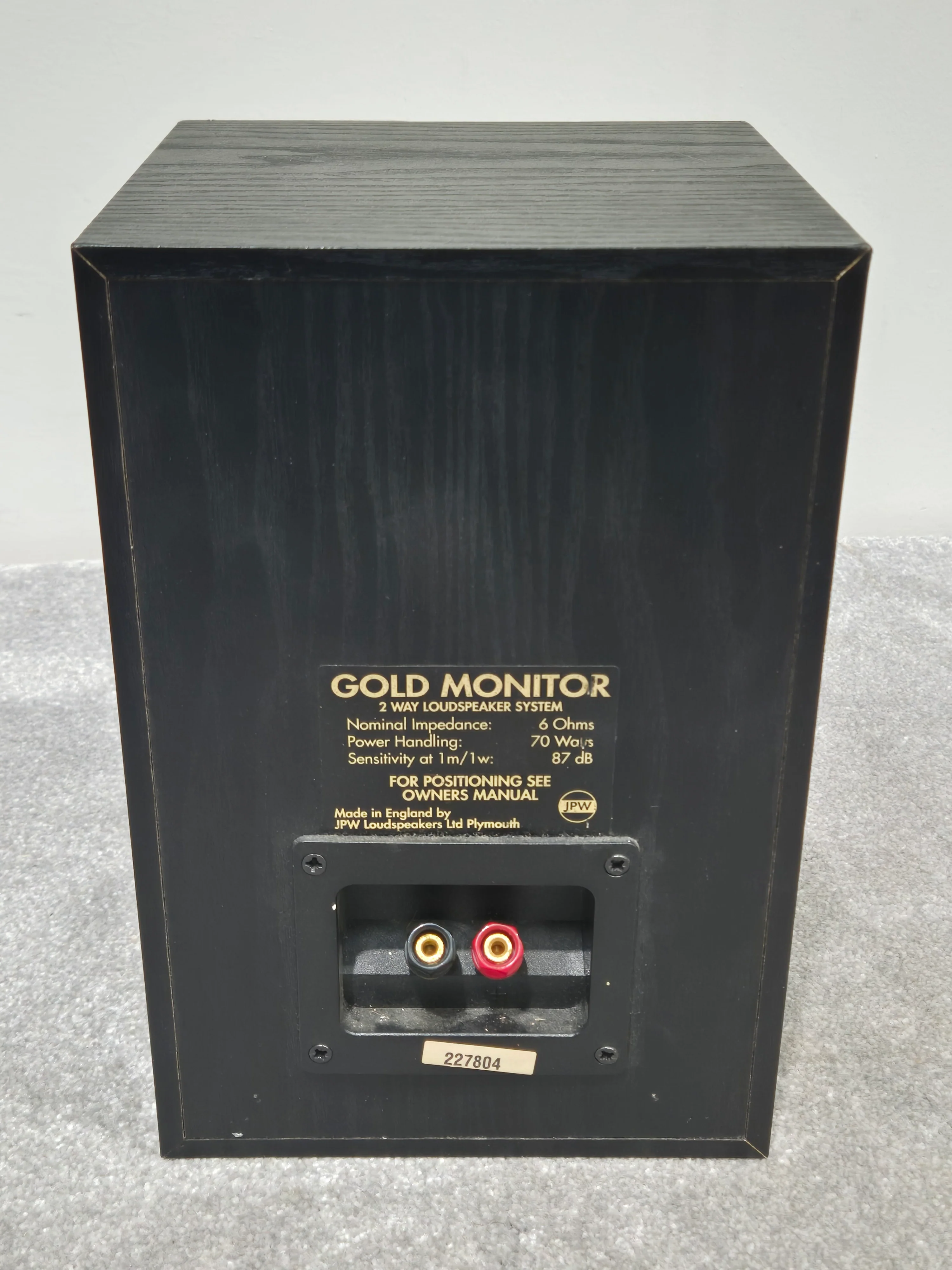 Jpw Gold Monitor - 70WATT Bookshelf Speakers X5 With 80WATT Jpw Subwoofer System - Audiophile Sound - Very Good - Image 19