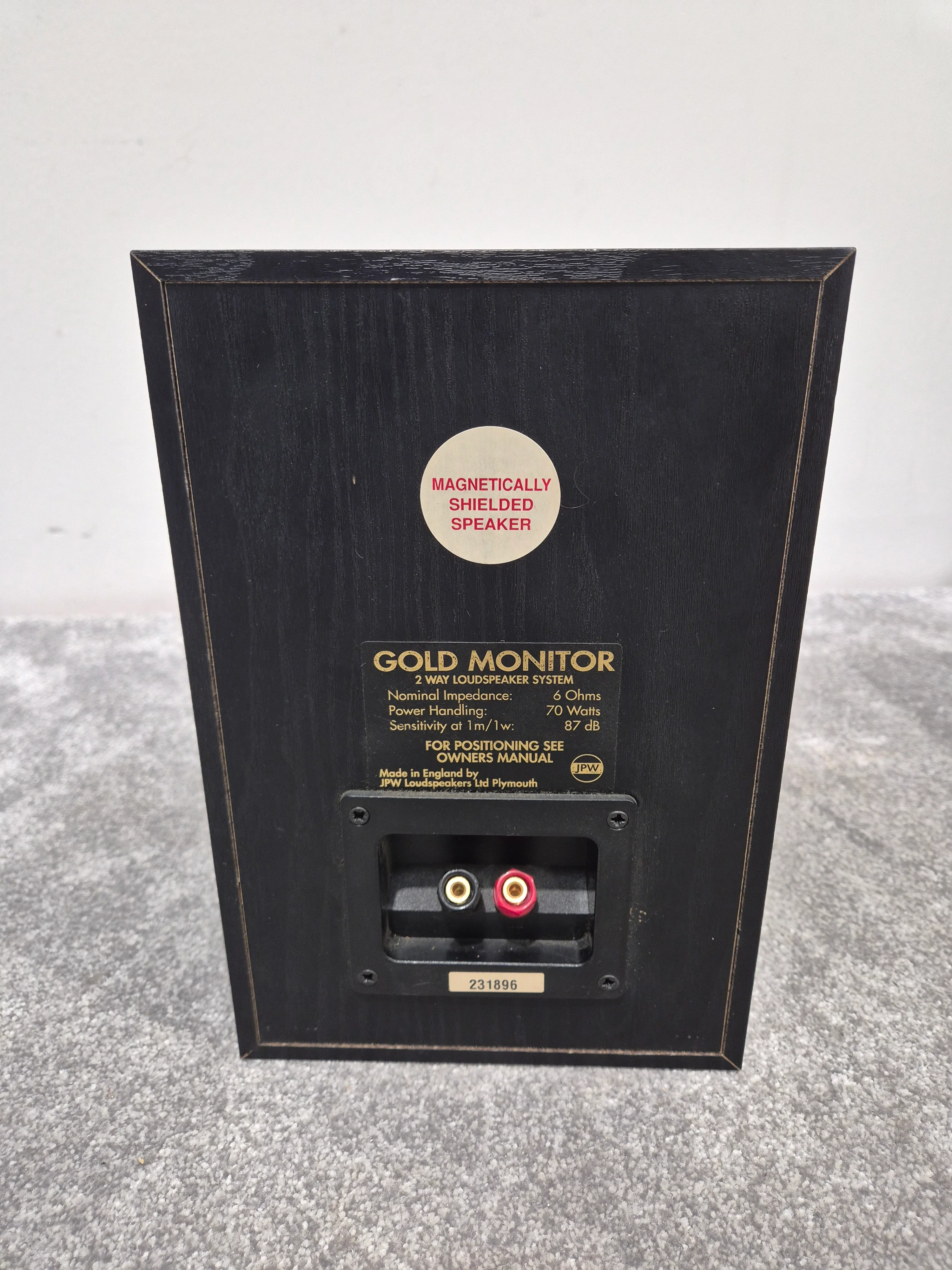 Jpw Gold Monitor - 70WATT Bookshelf Speakers X5 With 80WATT Jpw Subwoofer System - Audiophile Sound - Very Good - Image 9