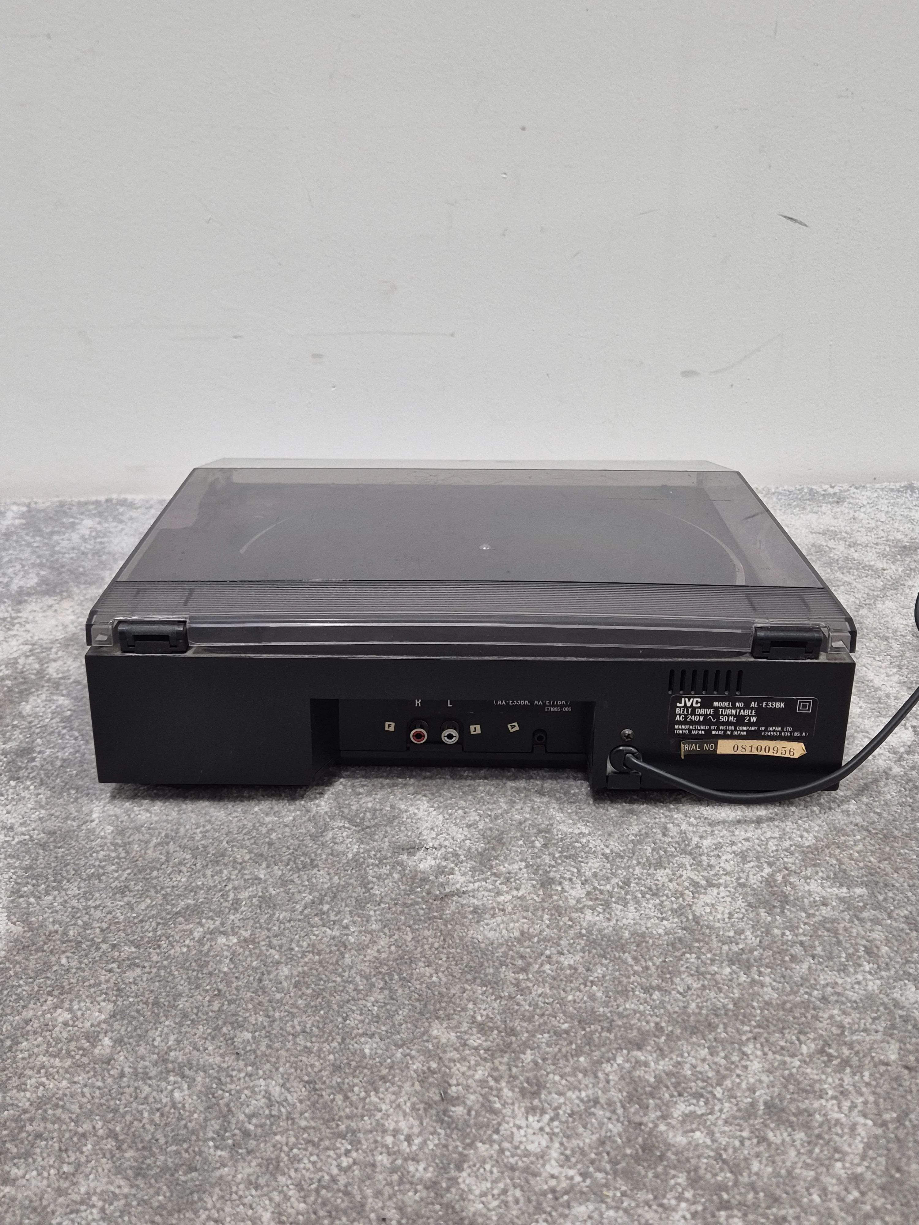JVC AL-E33 - Fully Automatic Turntable (Spares or Repairs) - Image 7