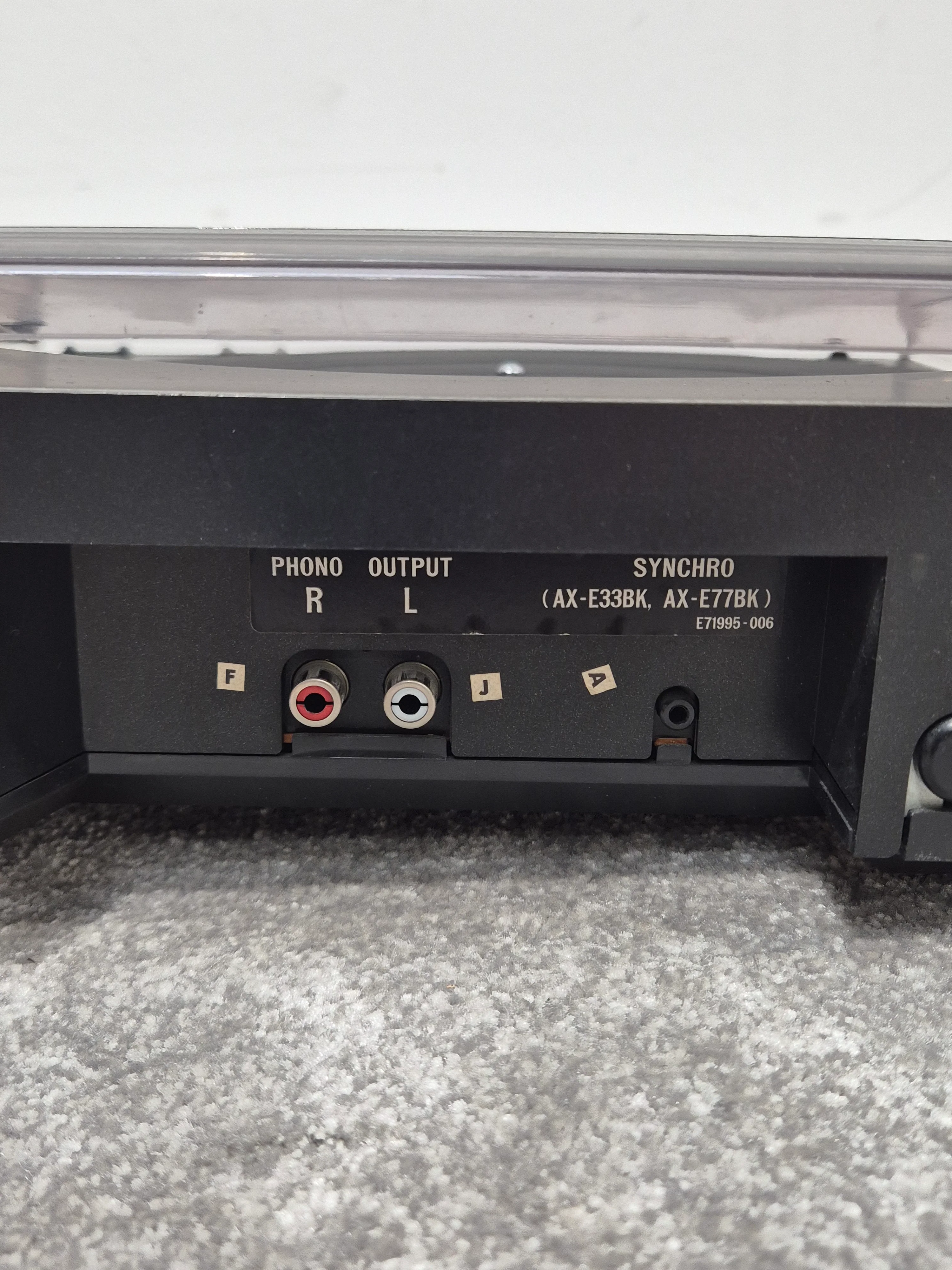 JVC AL-E33 - Fully Automatic Turntable (Spares or Repairs) - Image 8