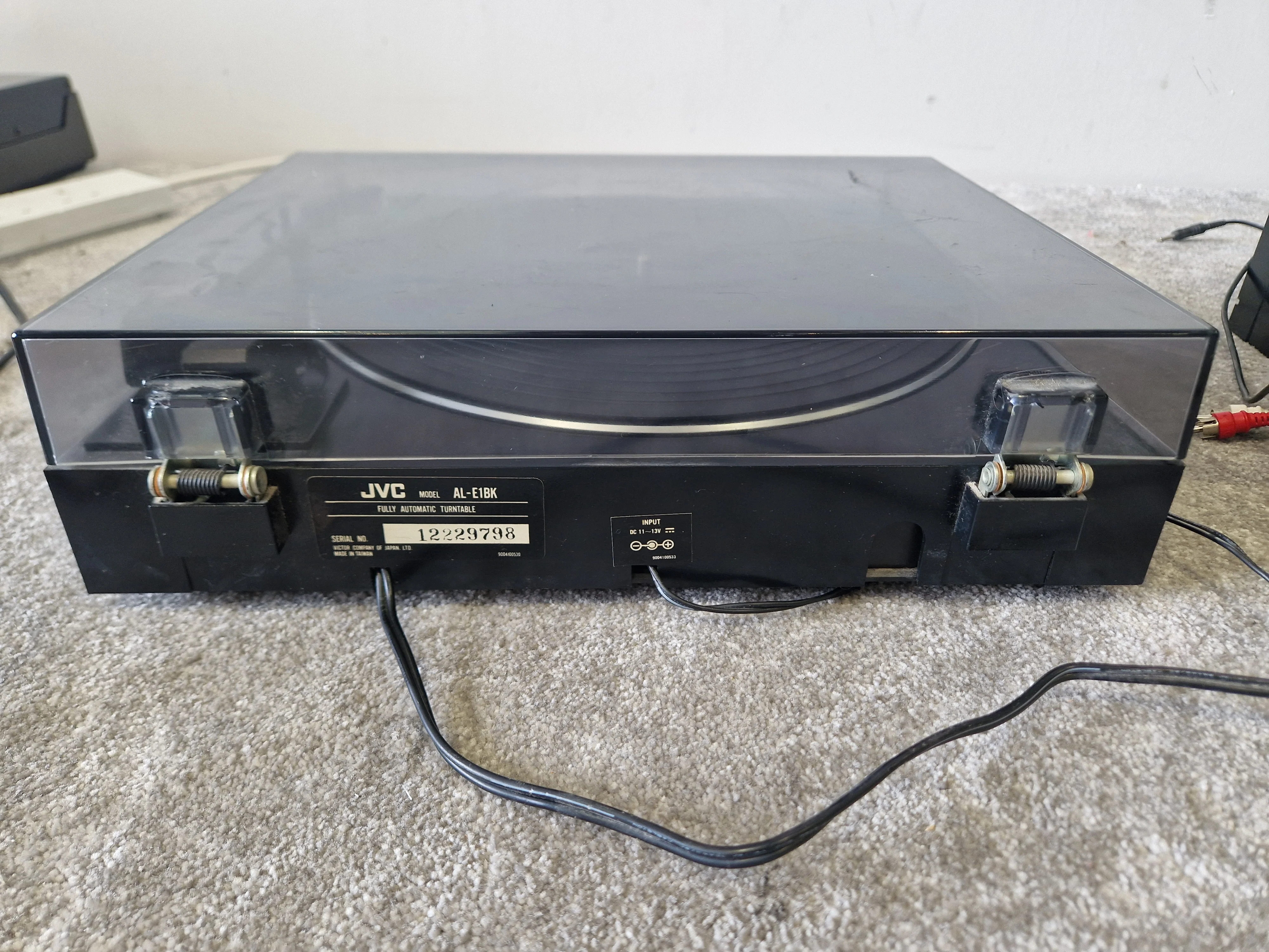 JVC Hi-Fi Amplifier, Double Cassette Deck, Turntable & SP-E1 Stereo Speakers – Vintage - Very Good - Image 8