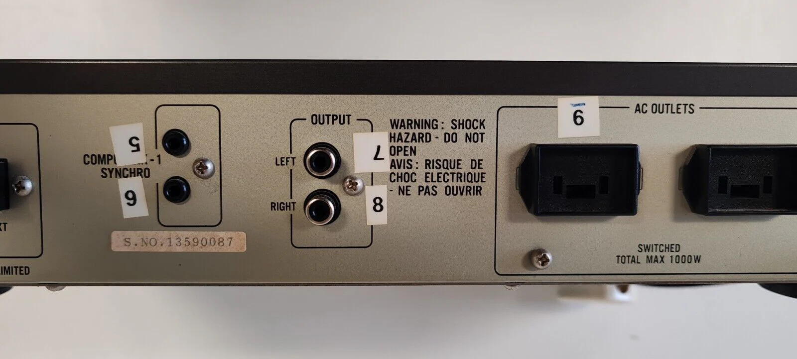 Vintage JVC FX-535L Tuner Separates 1970s - Dark Grey - Vintage - Image 8