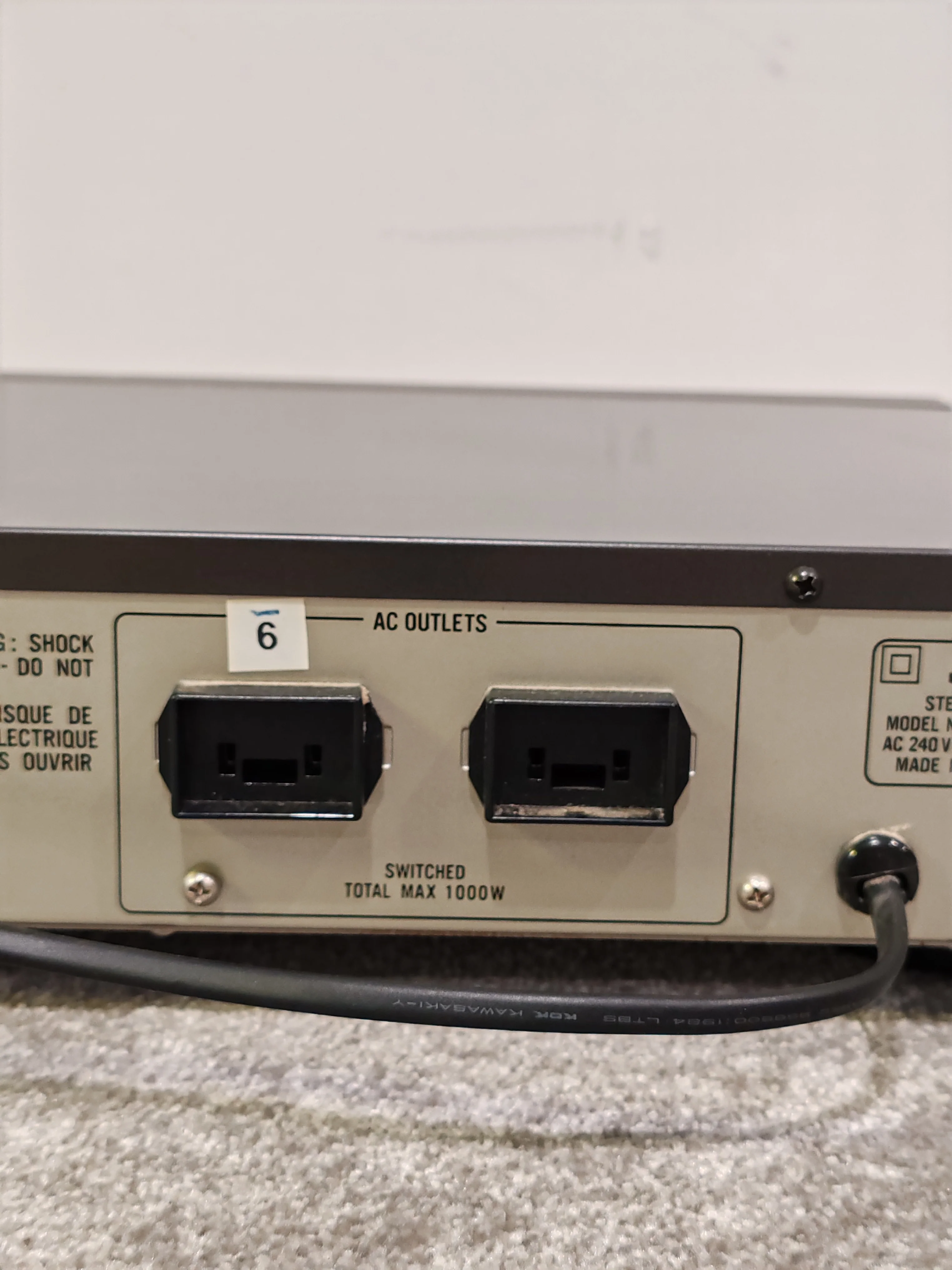 JVC FX-535L Vintage Tuner – w/ Manual & Antenna – Very Good - Image 10