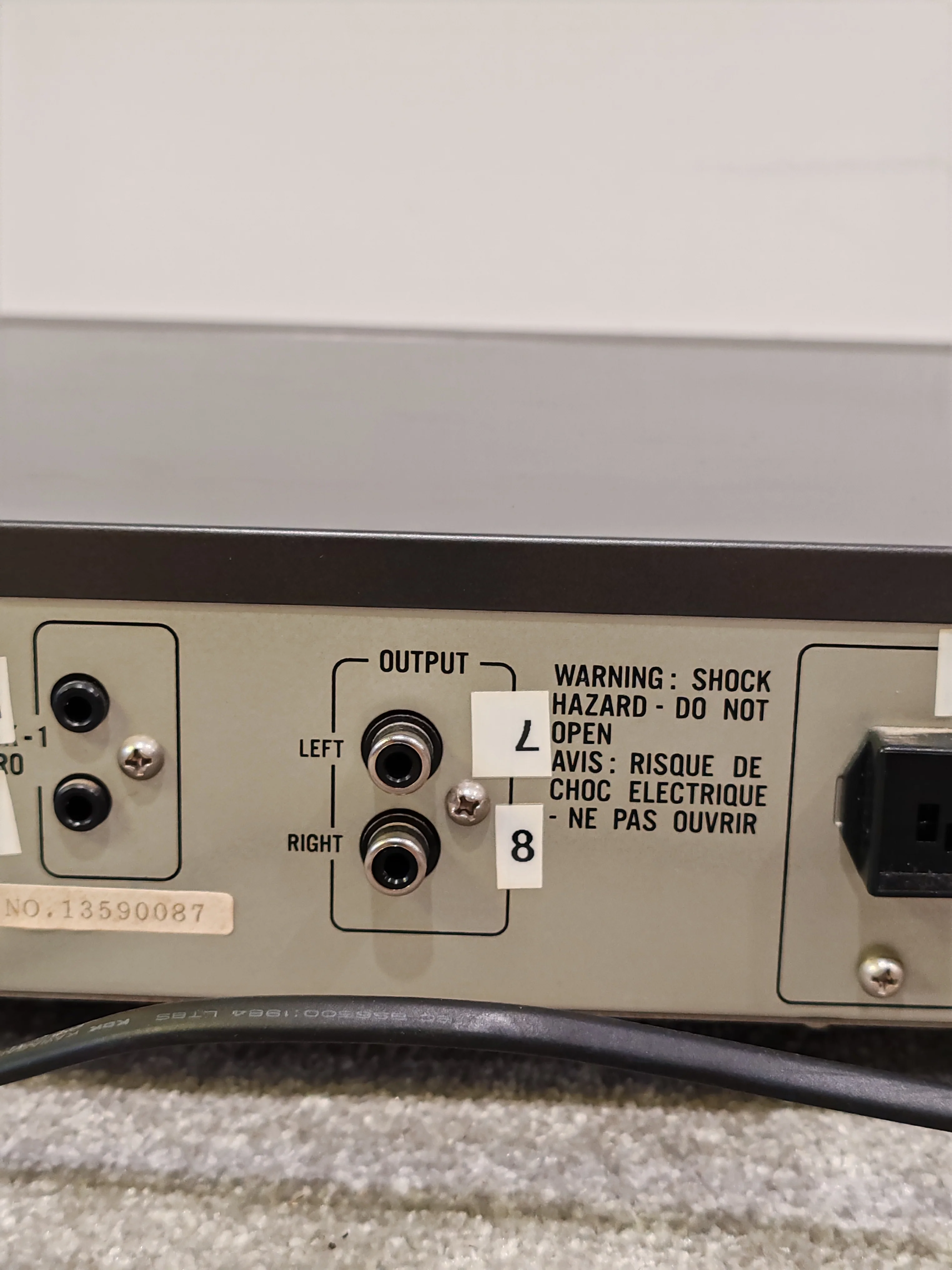 JVC FX-535L Vintage Tuner – w/ Manual & Antenna – Very Good - Image 9