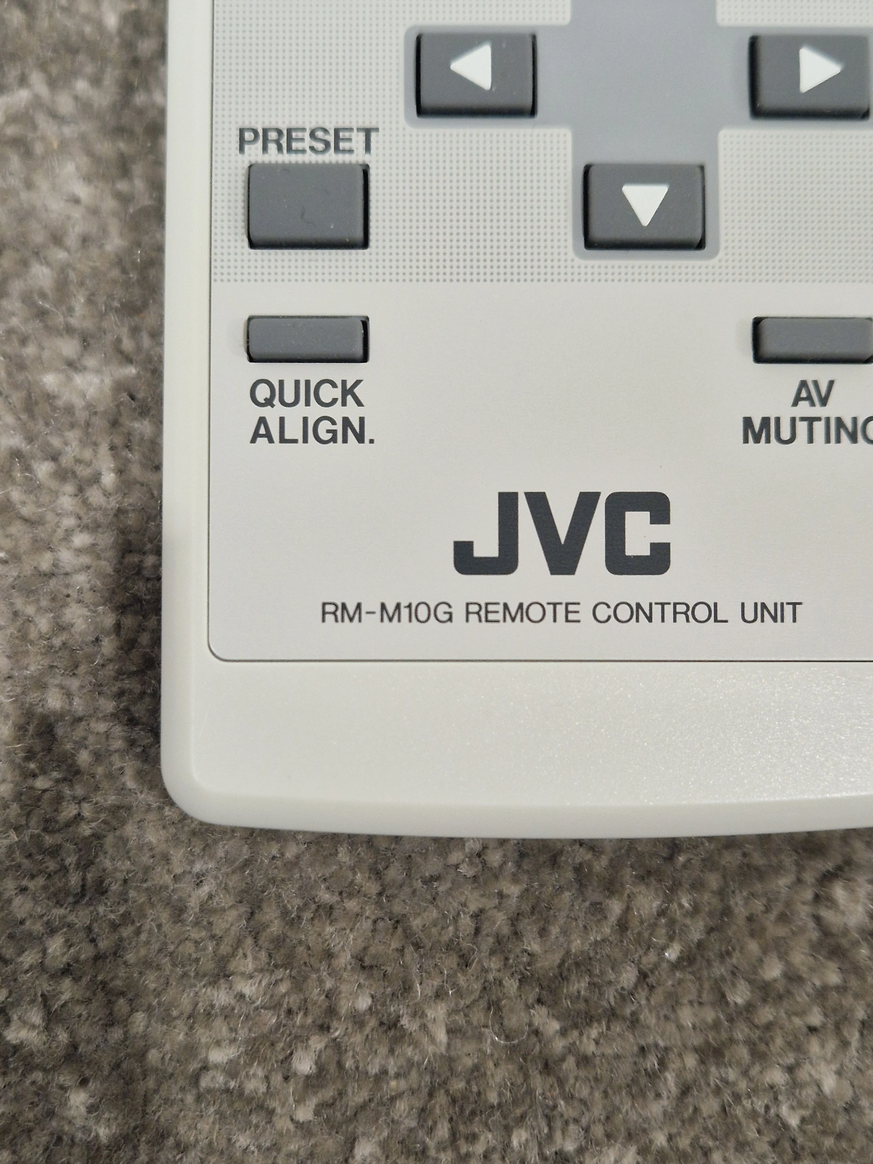 JVC RM-M10G Remote Control - Multi-Device Compatibility - Excellent - Image 7