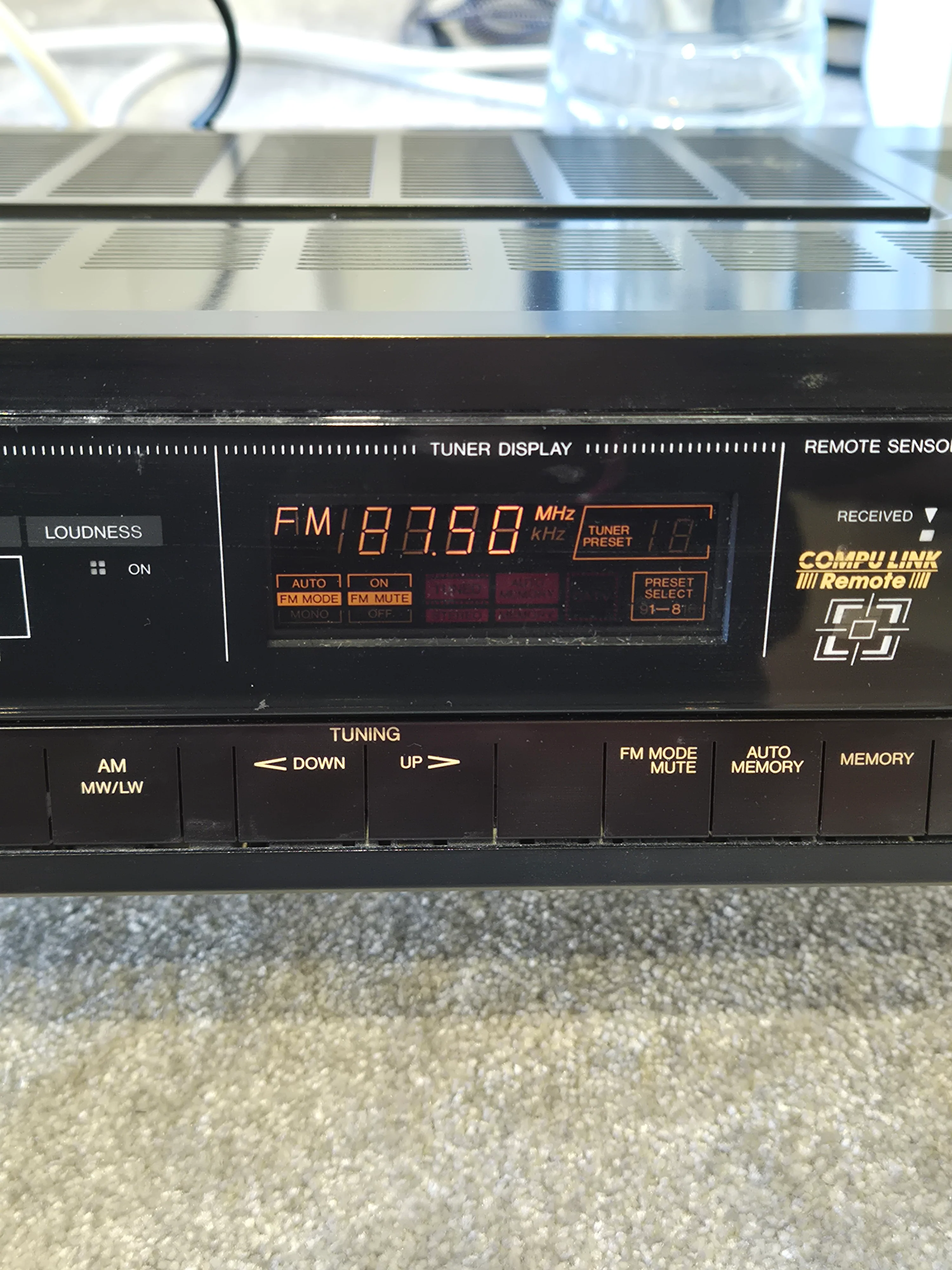 JVC RX-250 - Solid-State Amplifier and Stereo Receiver - Image 2