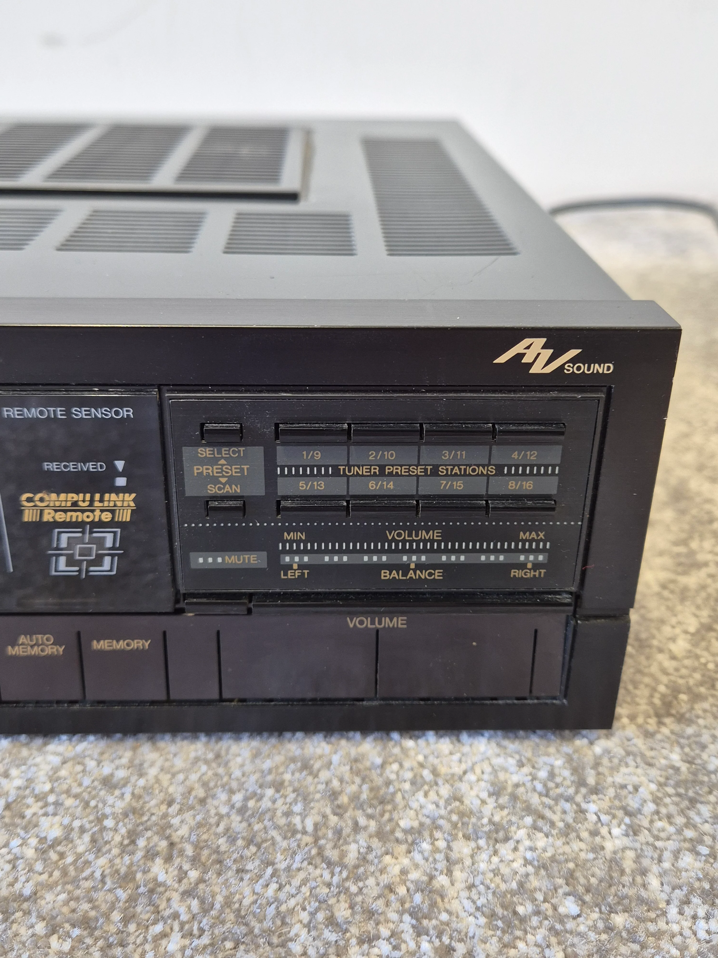 JVC RX-250 - Solid-State Amplifier and Stereo Receiver - Image 5