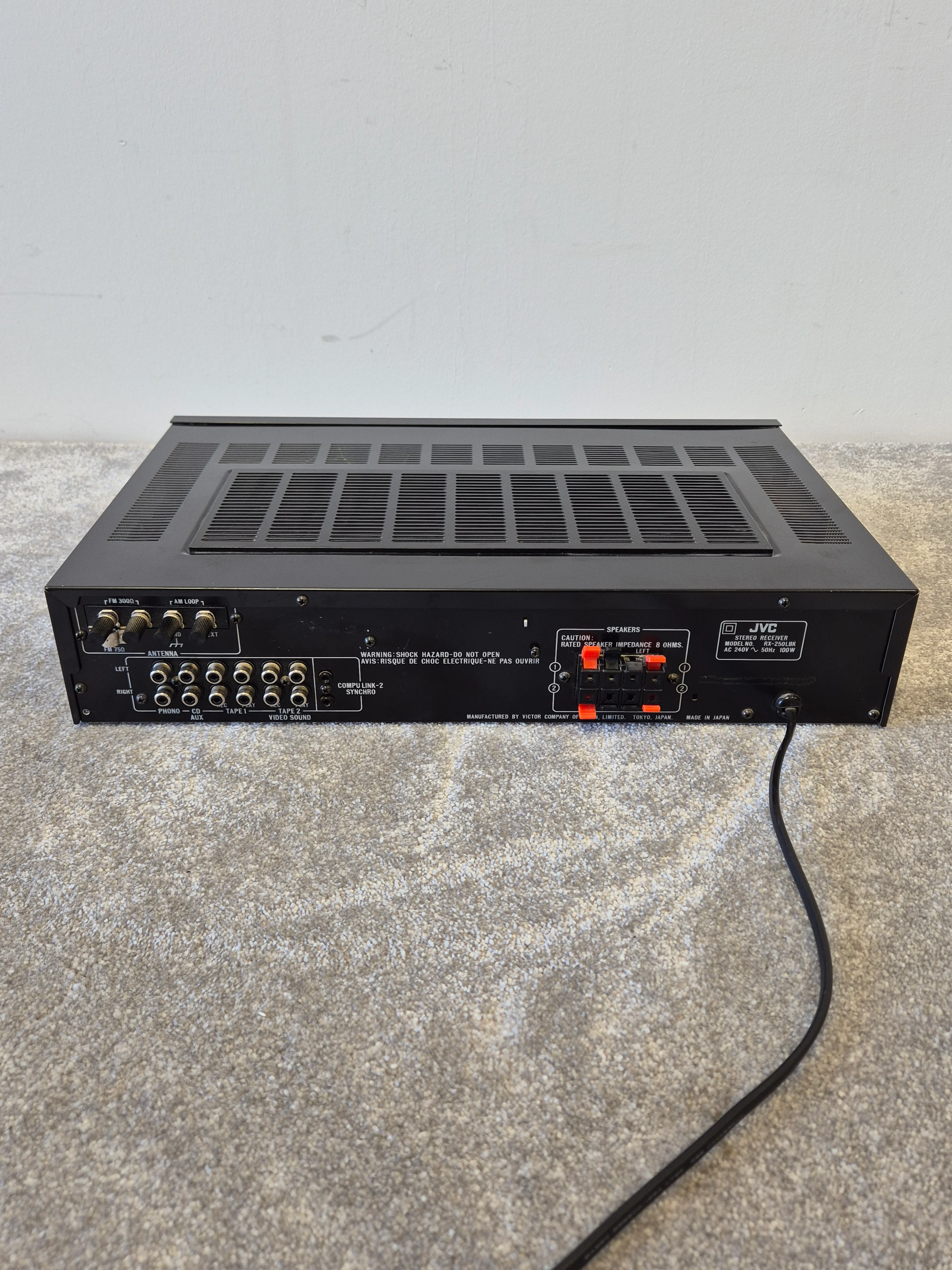 JVC RX-250 - Solid-State Amplifier and Stereo Receiver - Image 8