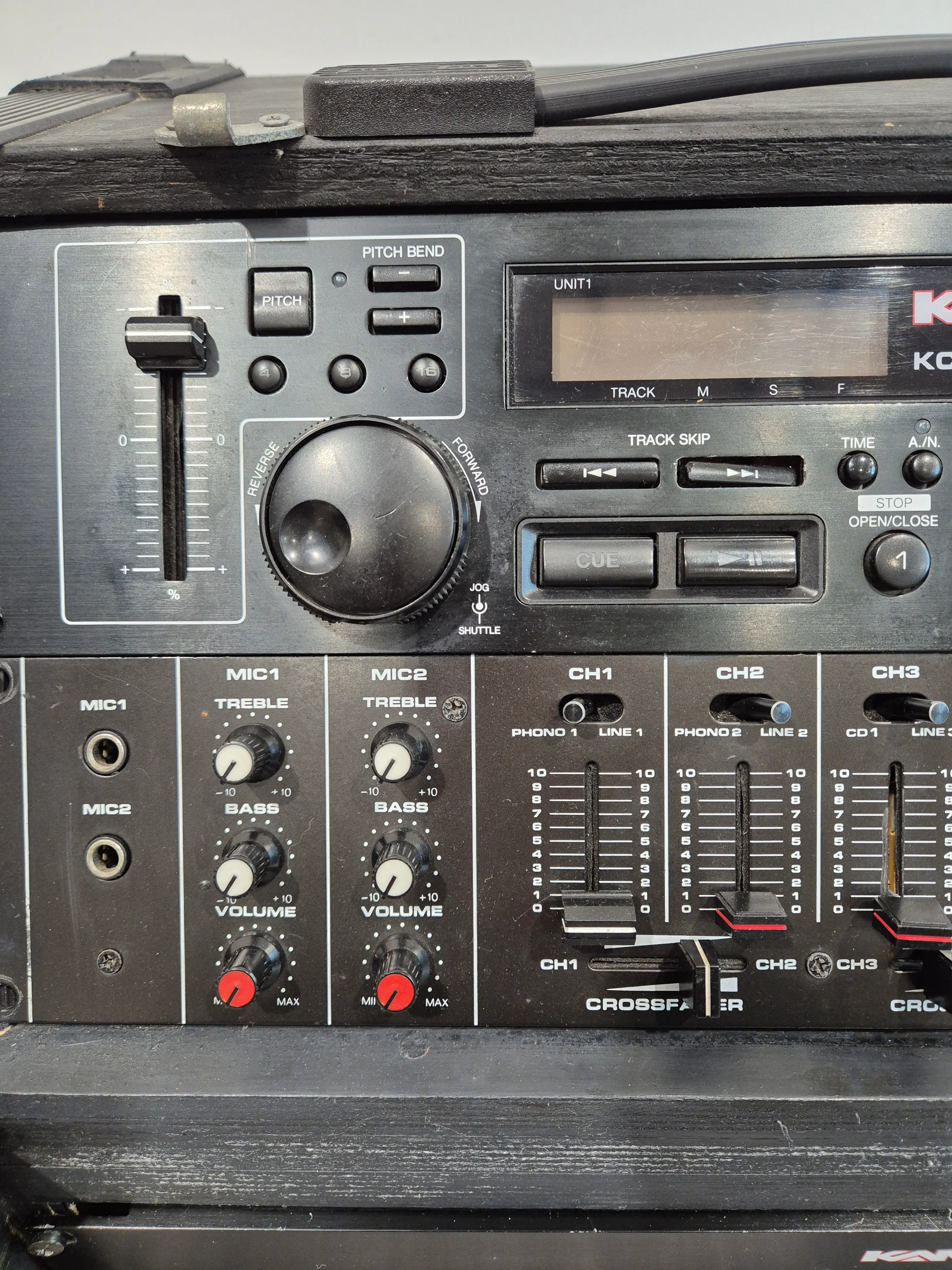 KAM KCD 950 DJ Player - Dual CD Player w/ Wooden Case - Image 4