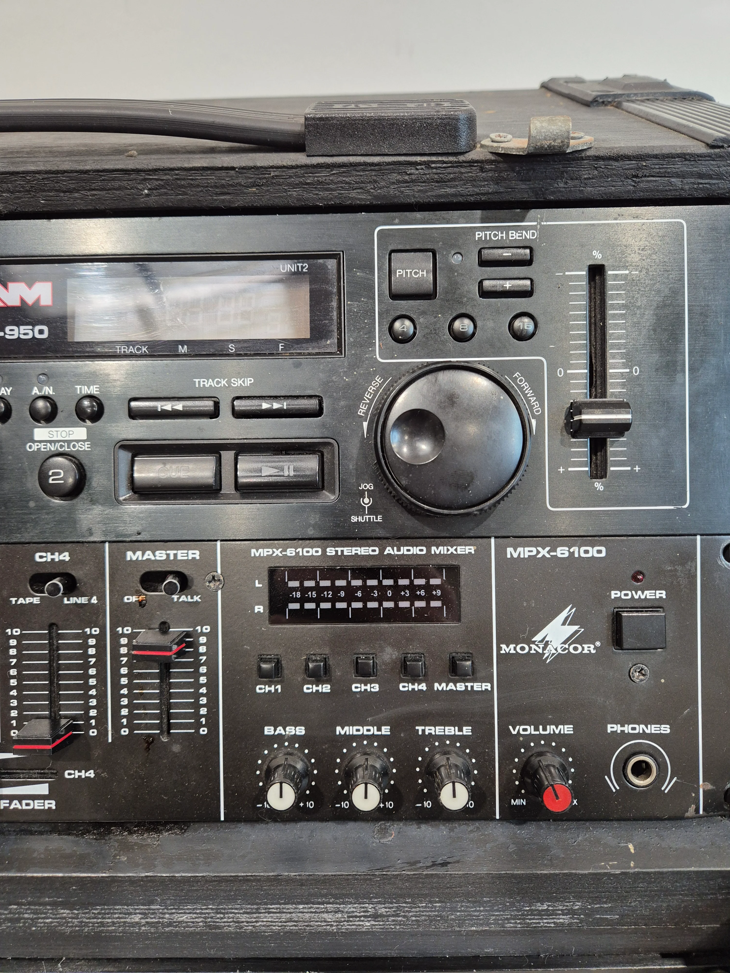 KAM KCD 950 DJ Player - Dual CD Player w/ Wooden Case - Image 5