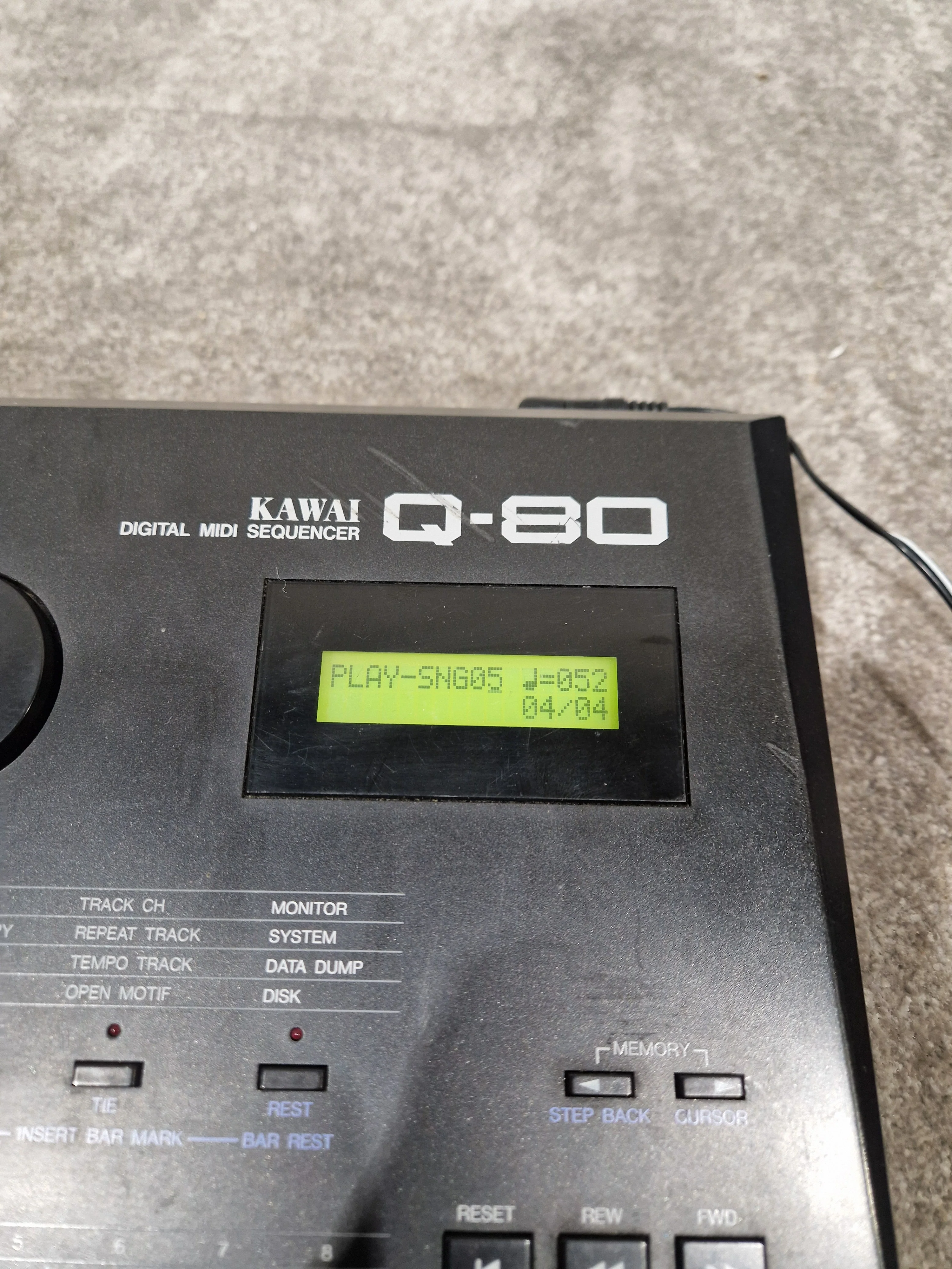 Kawai Q80 - MIDI Sequencer - Excellent - Image 13