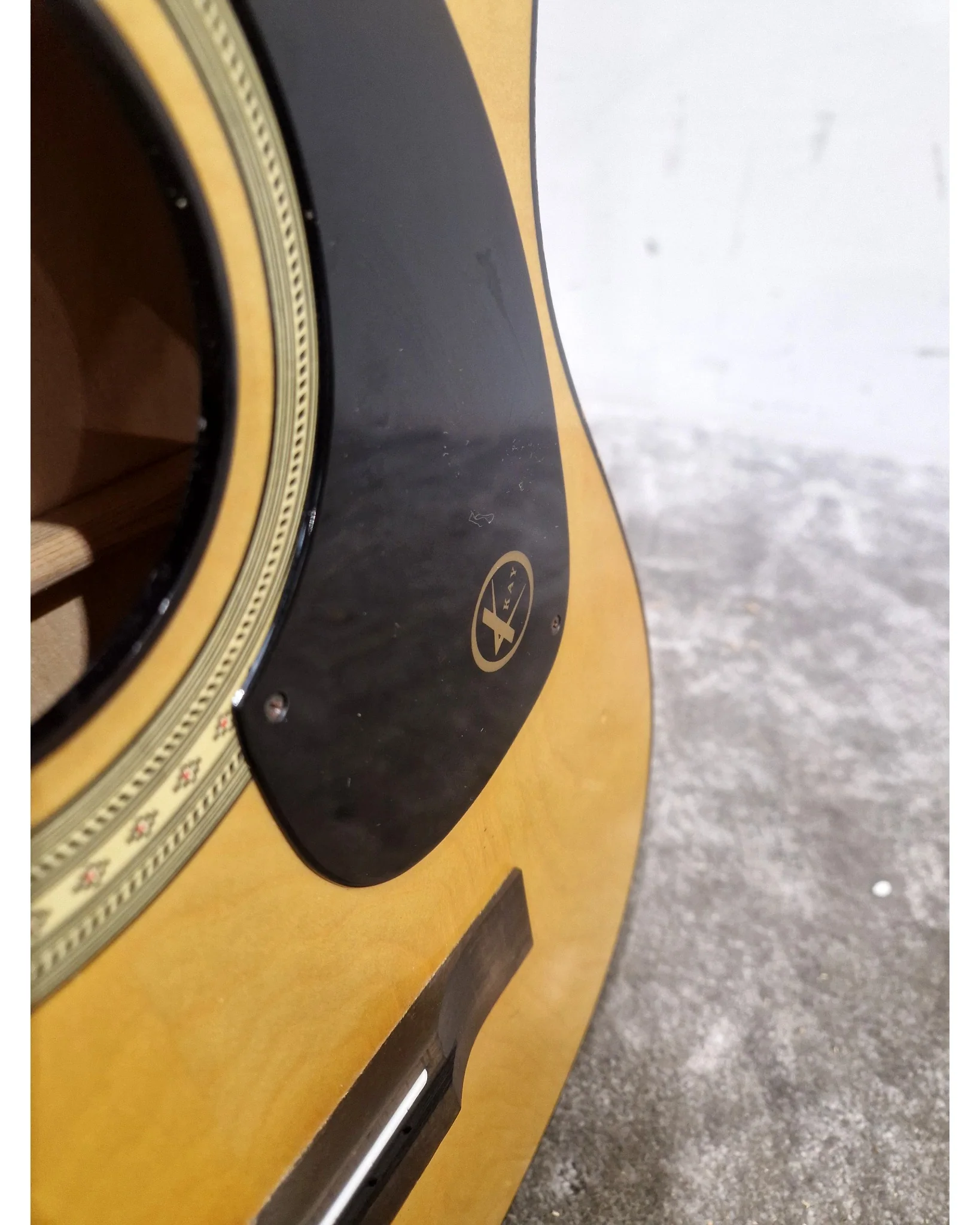Kay G101 Project Guitar - Natural – Acoustic Guitar - Spares or Repair - Image 12