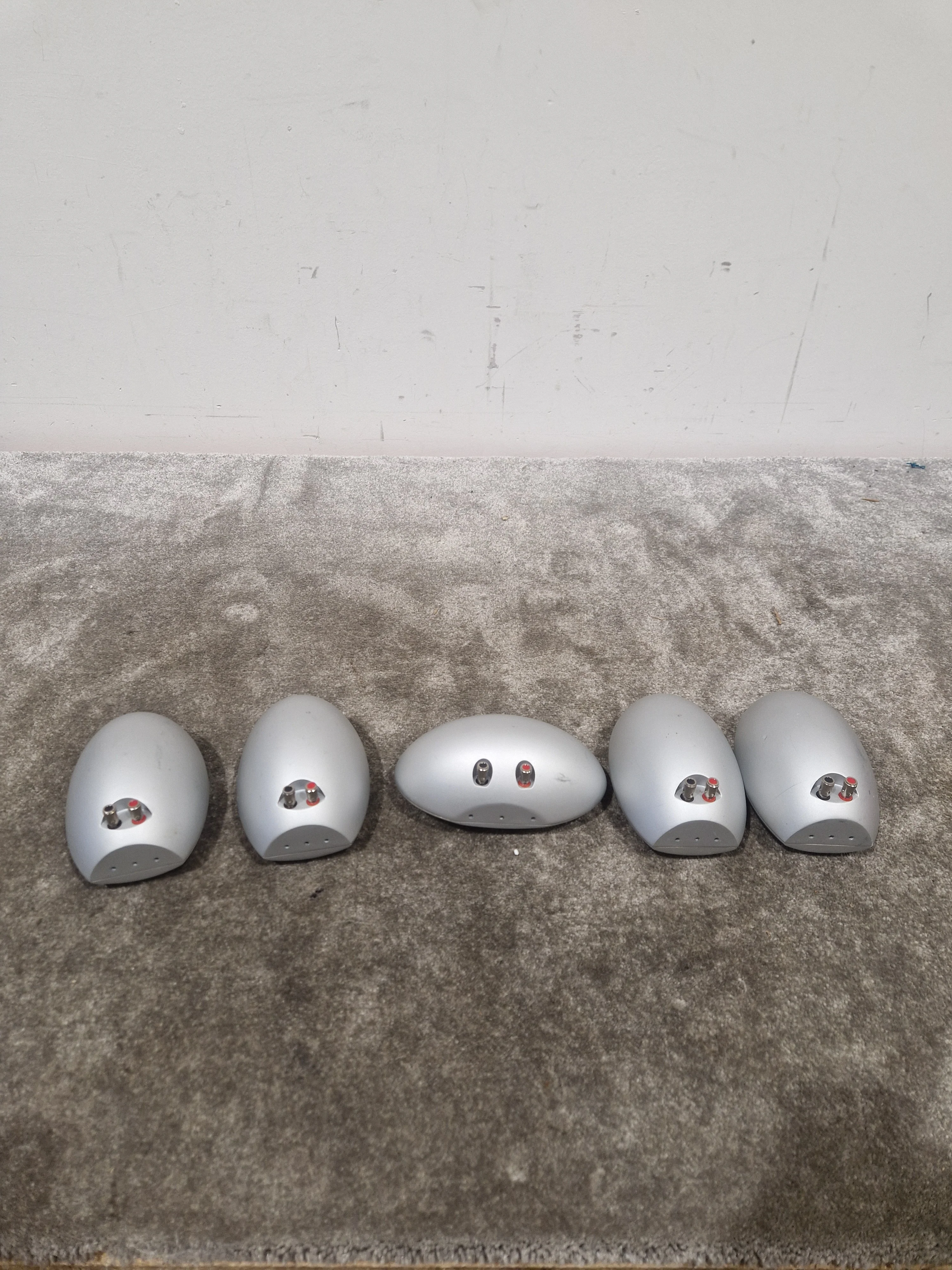 KEF 5.1 Channel Speakers - Silver – Speaker System - Good - Image 3