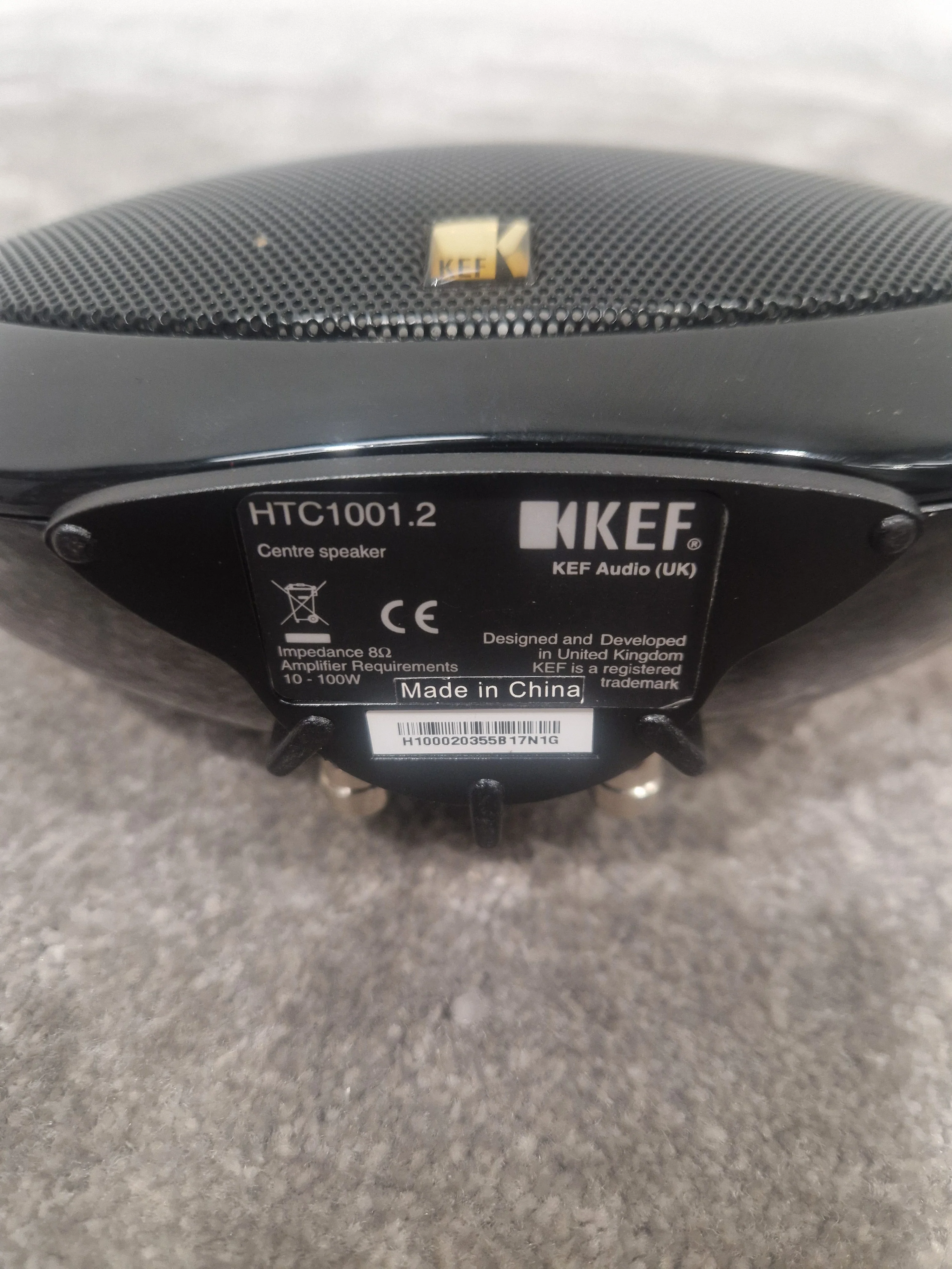 Kef HTS1001.2 Centre Speaker - High Fidelity, Uni-Q Driver - Very Good - Image 3