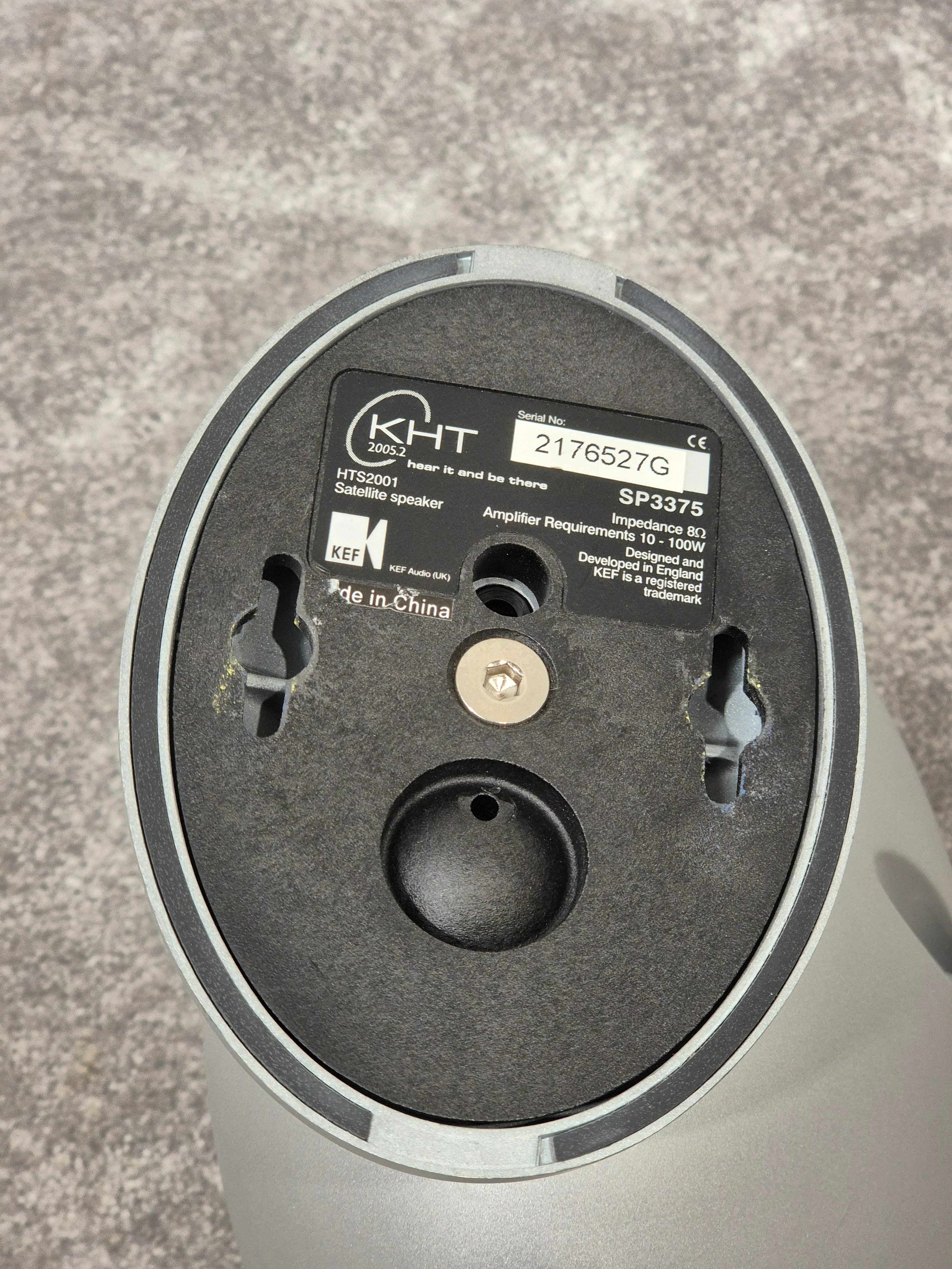 KEF HTS2001 - Satellite Speaker - Excellent - Image 6