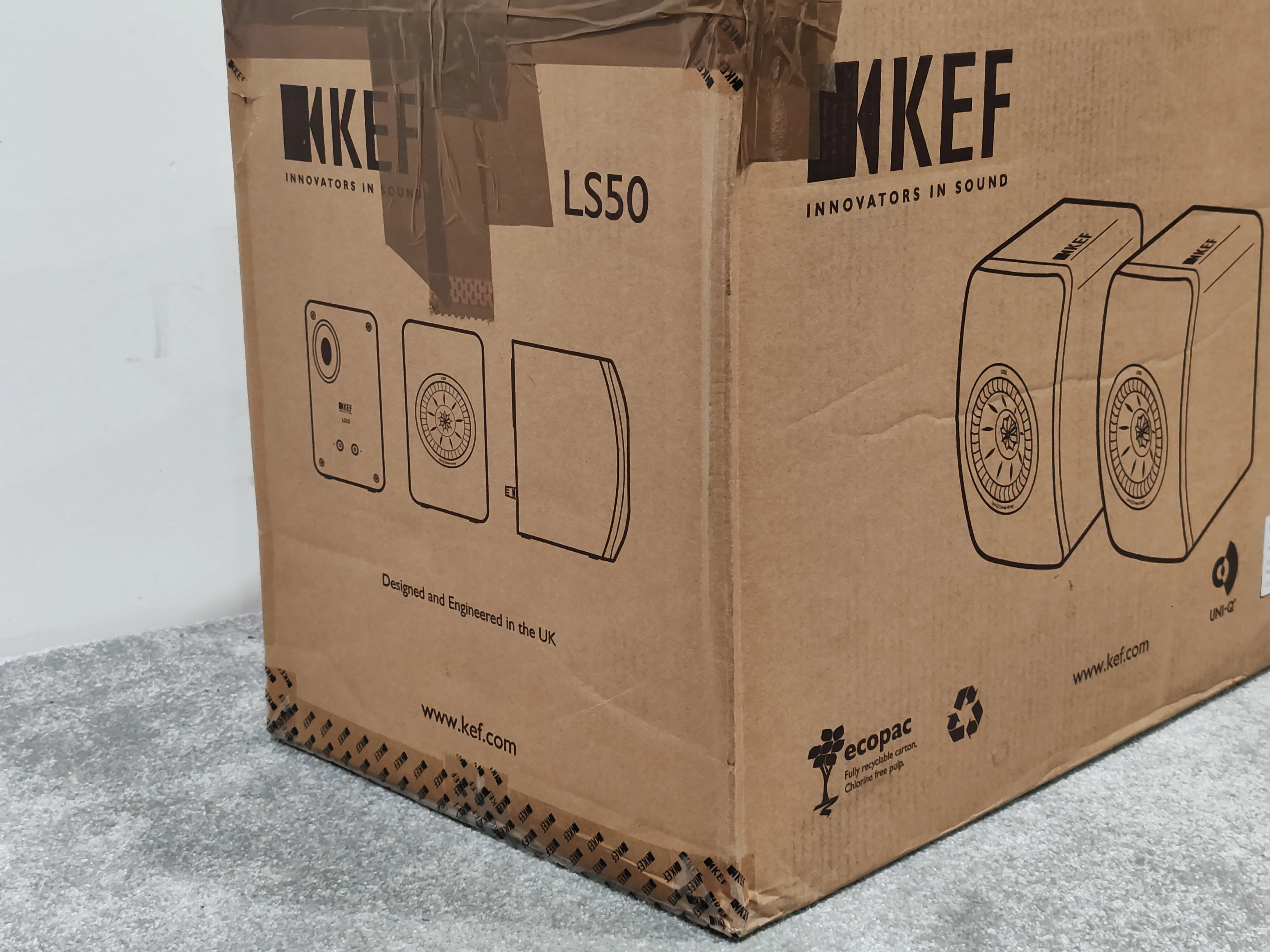 Pair of KEF LS50 Speakers - Uni-Q Driver Array - Open Box New - Image 12