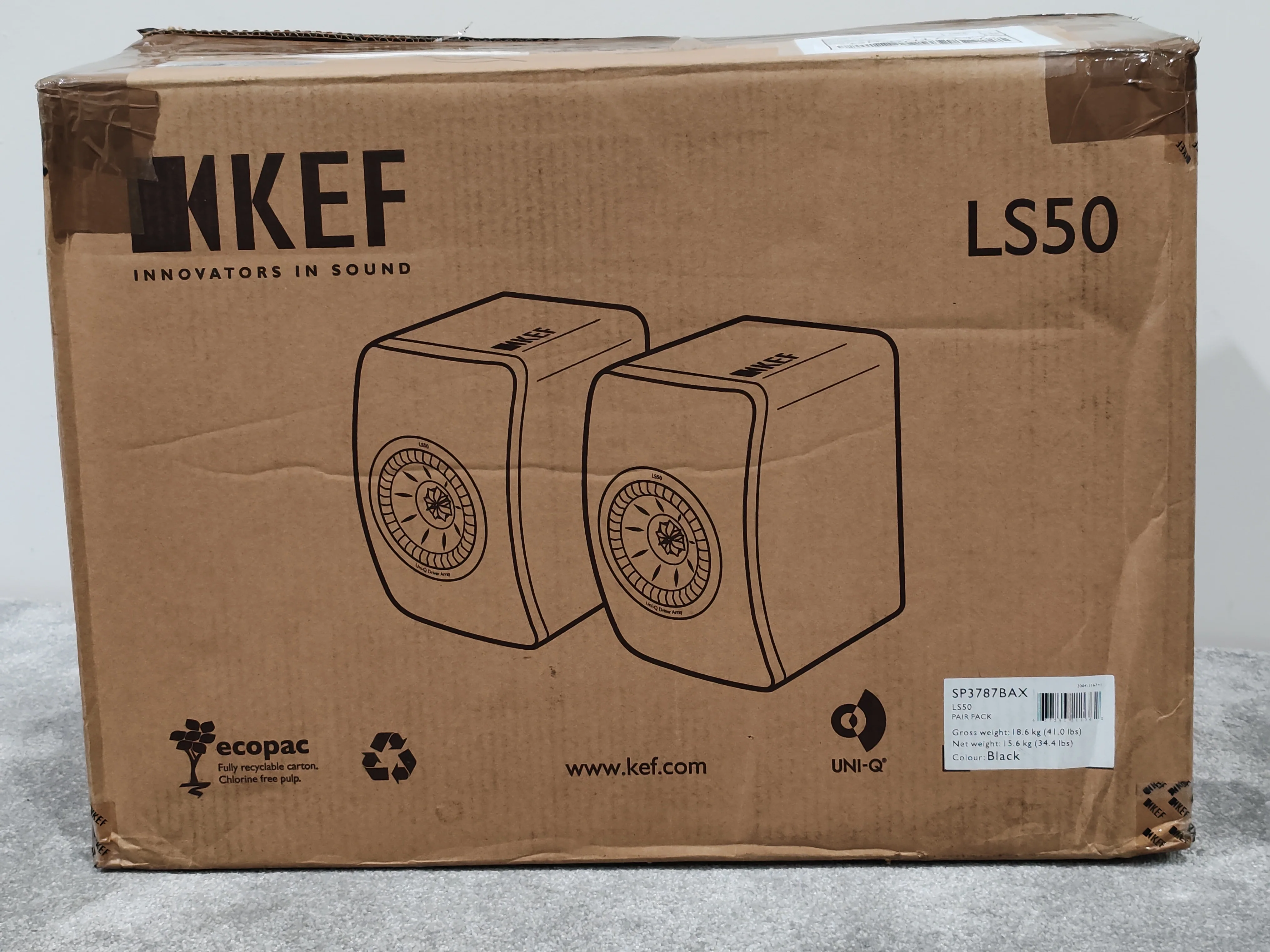 Pair of KEF LS50 Speakers - Uni-Q Driver Array - Open Box New - Image 13