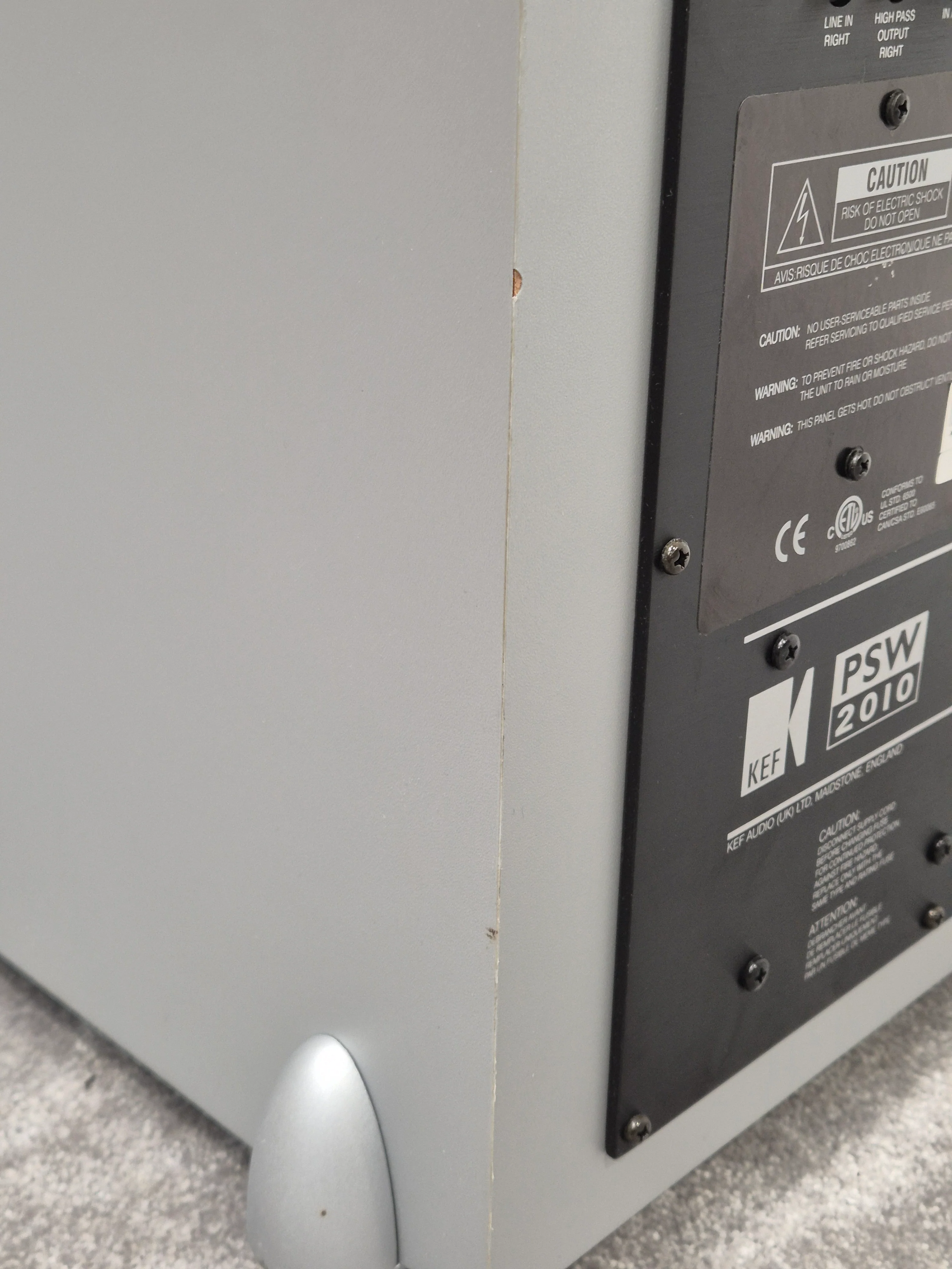 KEF PSW2010 - 10-inch Powered Subwoofer - Excellent - Image 12