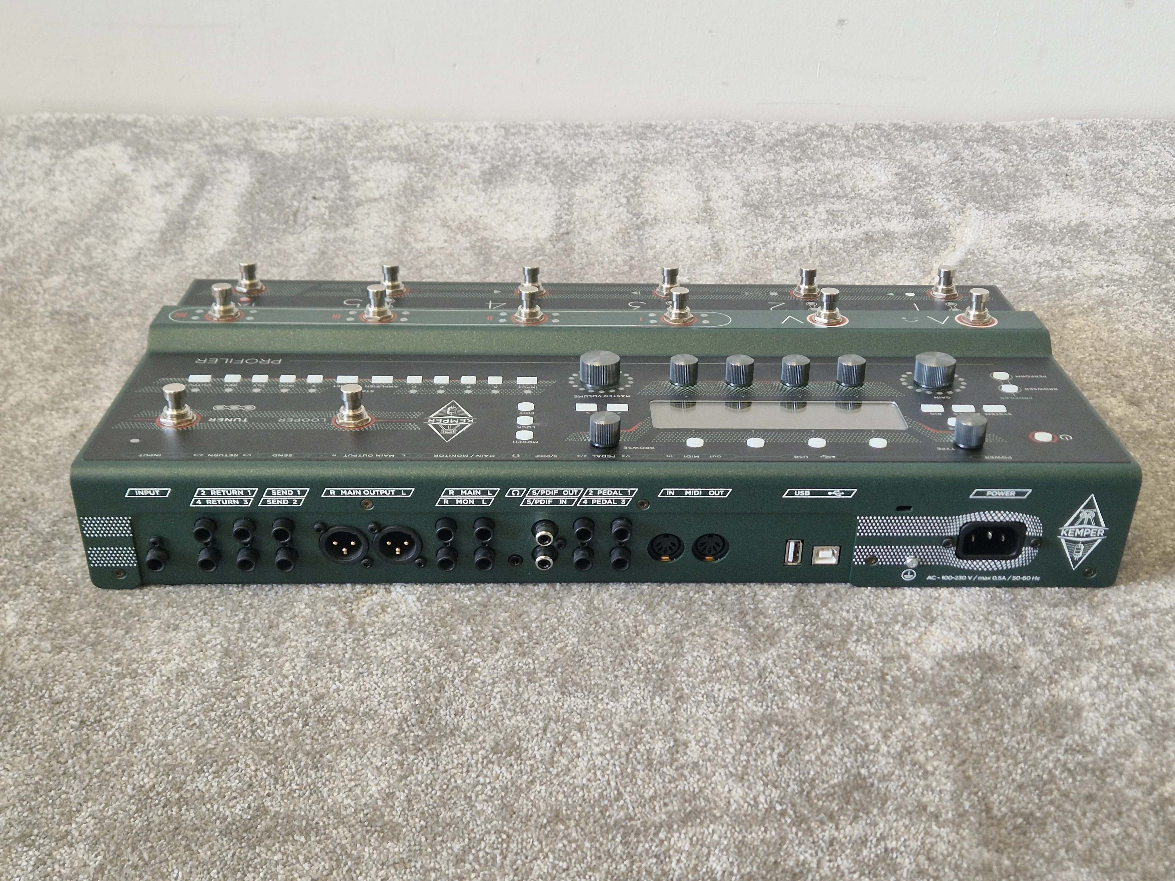 Kemper Profiler Stage All-in-One Guitar Amp Modeling Floorboard - FX & Rig Profiles - Excellent w/ Case and Box - Image 3