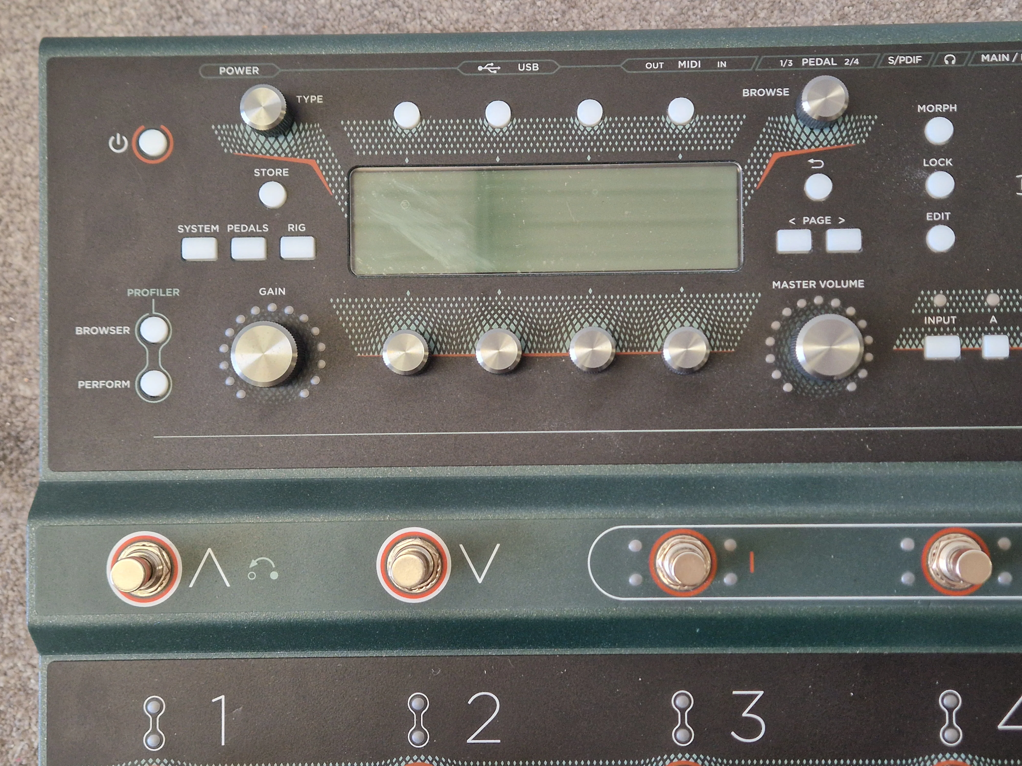 Kemper Profiler Stage All-in-One Guitar Amp Modeling Floorboard - FX & Rig Profiles - Excellent w/ Case and Box - Image 4