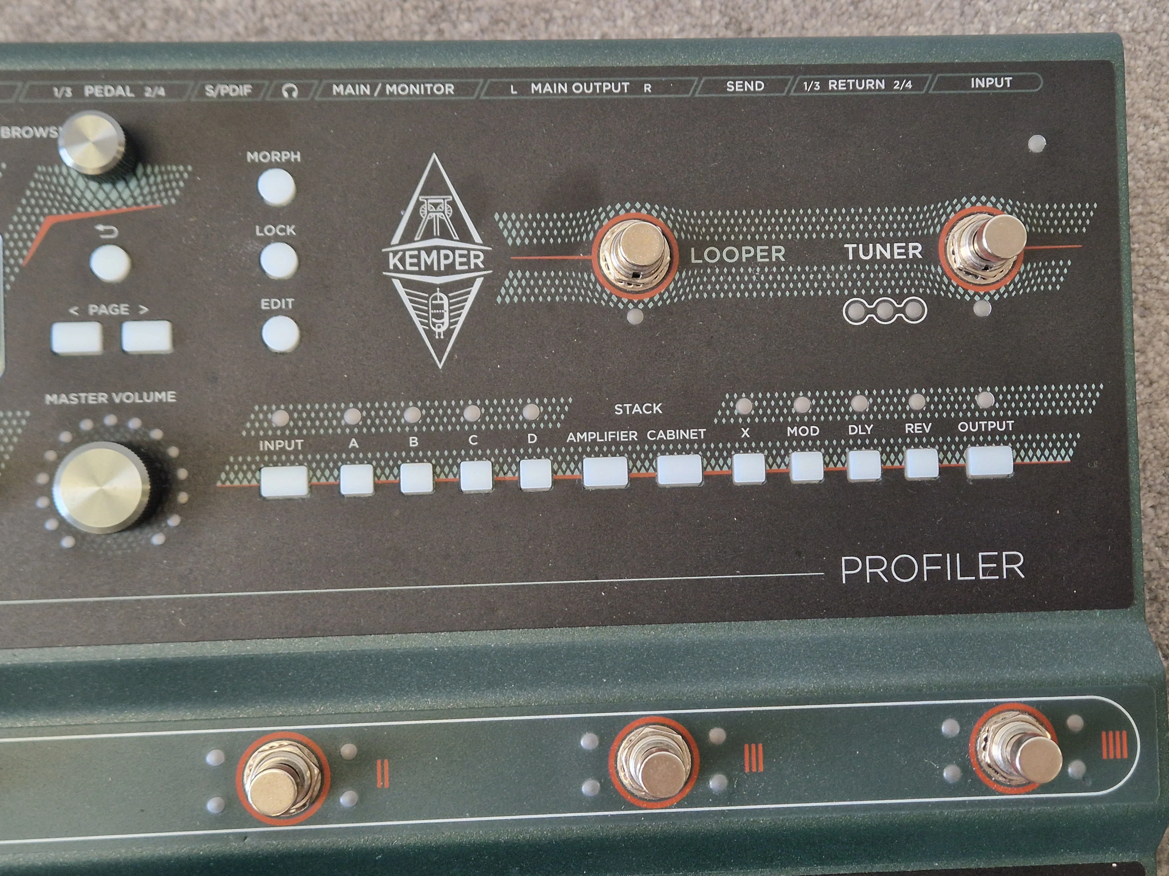 Kemper Profiler Stage All-in-One Guitar Amp Modeling Floorboard - FX & Rig Profiles - Excellent w/ Case and Box - Image 6