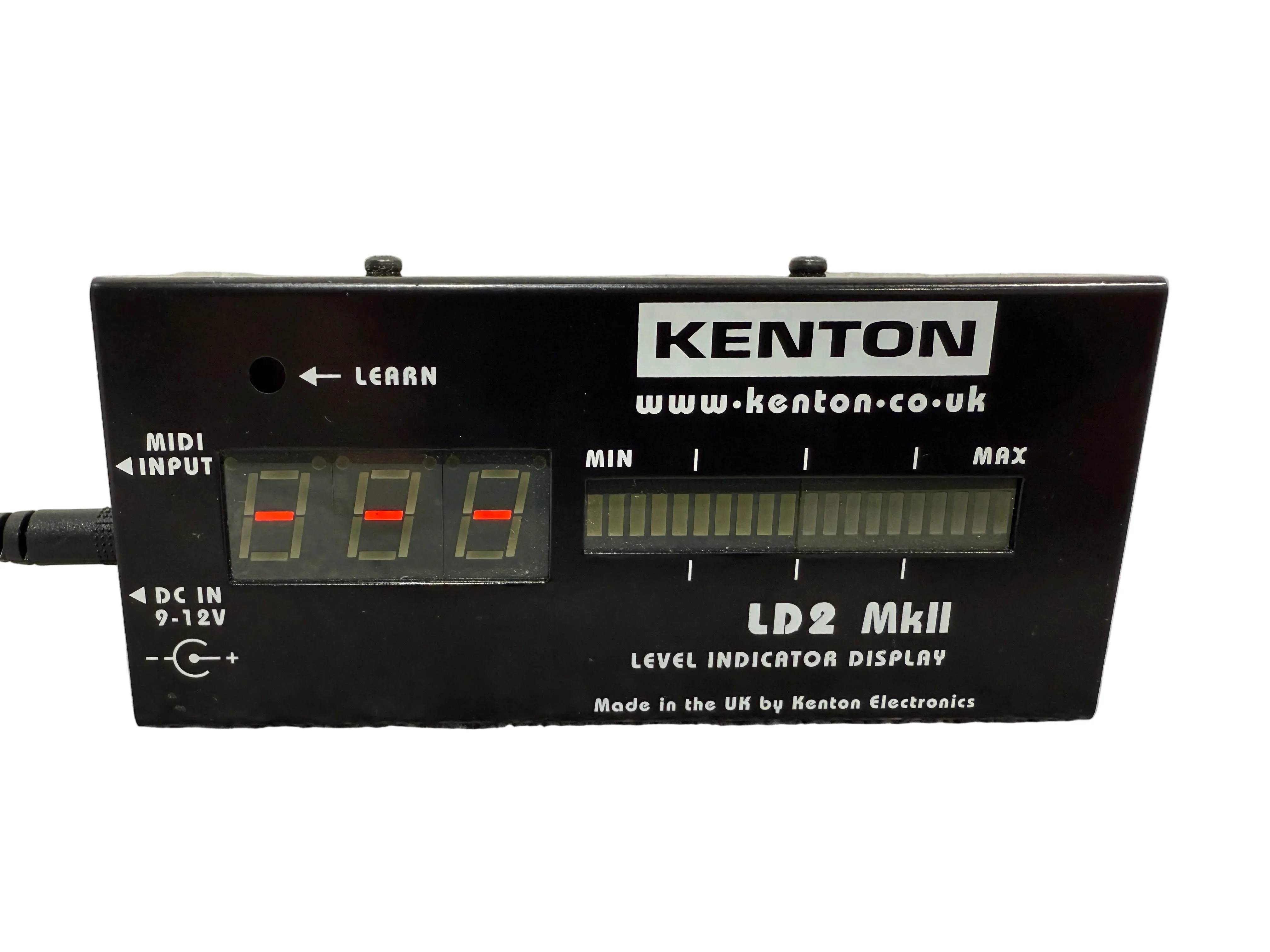 KENTON LD-2 MkII Level Display Unit - Precision Audio Meter - Excellent w/ Power Supply