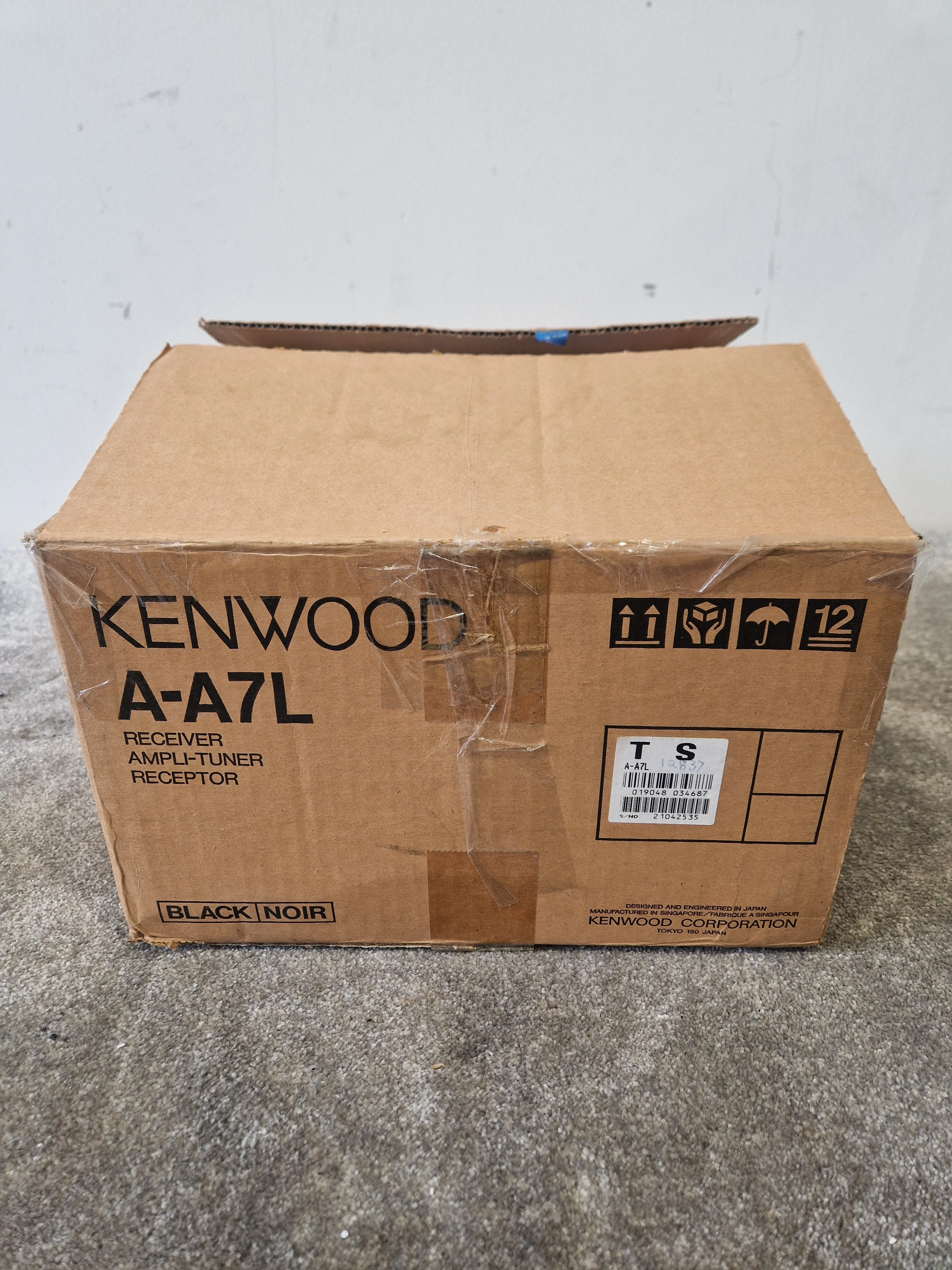 Kenwood A-A7L - Integrated Amplifier, High Fidelity - Fair w/ Original Box - Image 10
