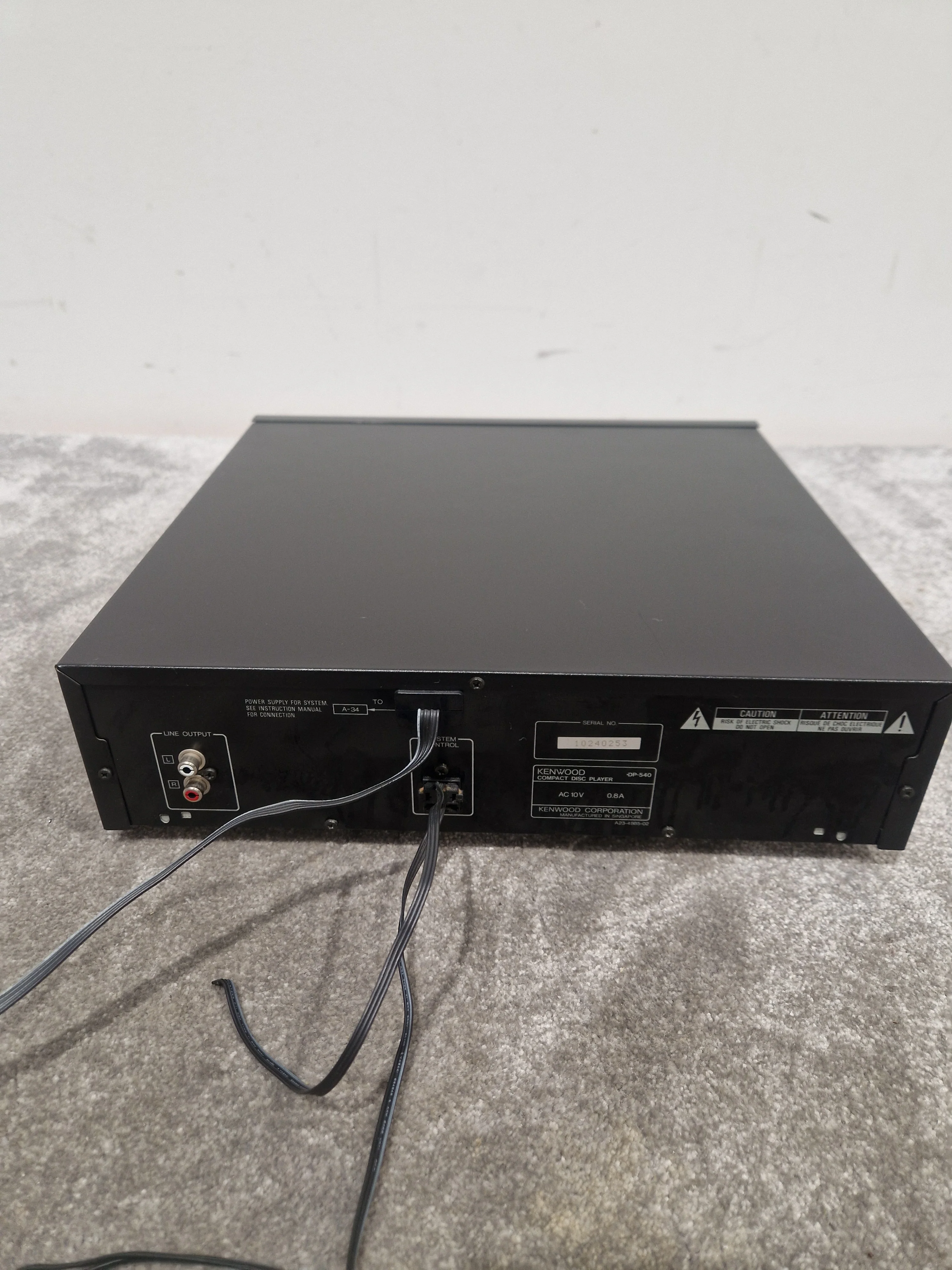Kenwood Dp-540 CD Player - CD Player - High-Quality Audio, Programmable Playback - Spares or Repair - Image 5