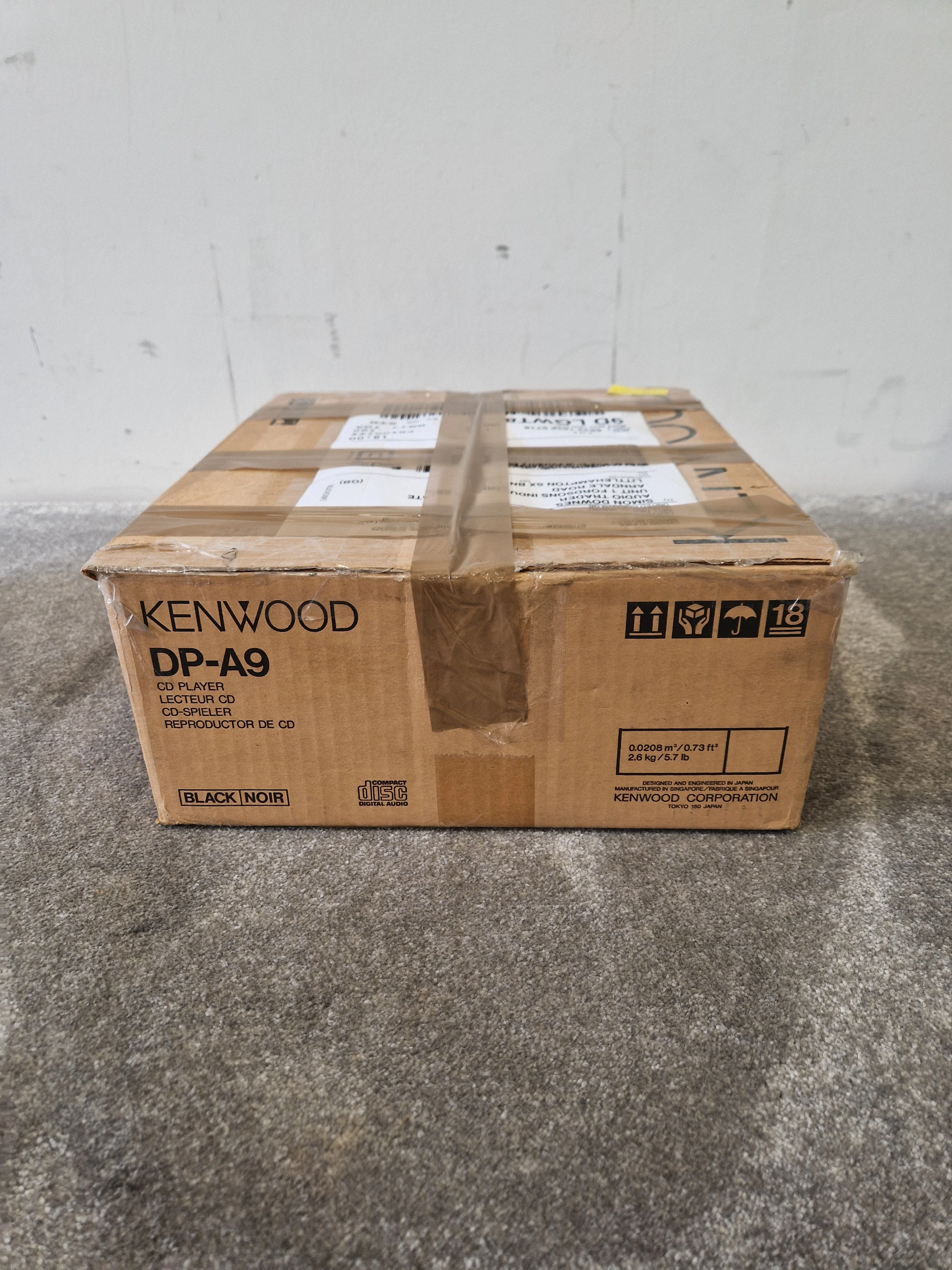 Kenwood DP-A9 – Compact CD Player – Very Good w/ Original Box - Image 12