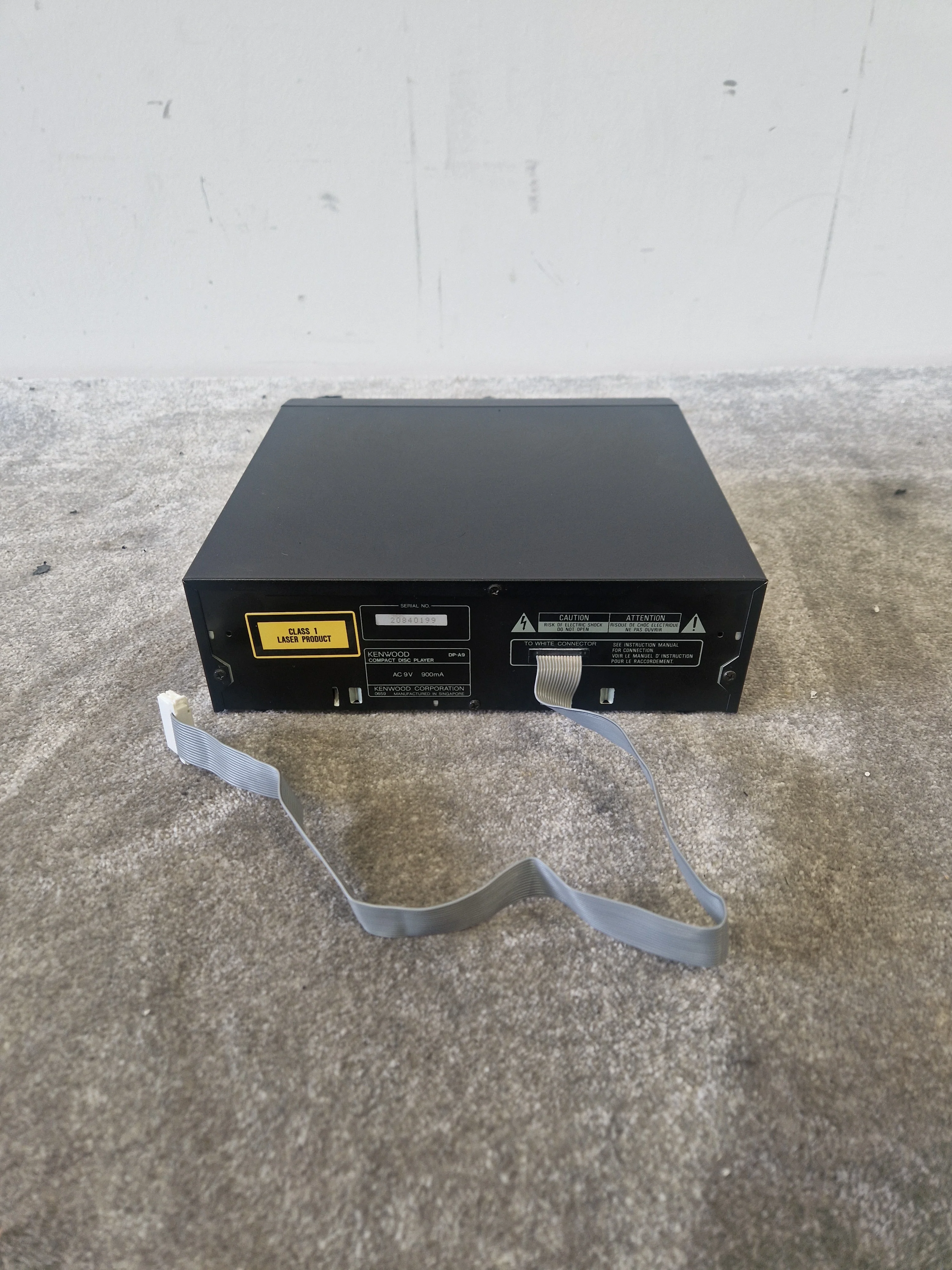Kenwood DP-A9 – Compact CD Player – Very Good w/ Original Box - Image 8