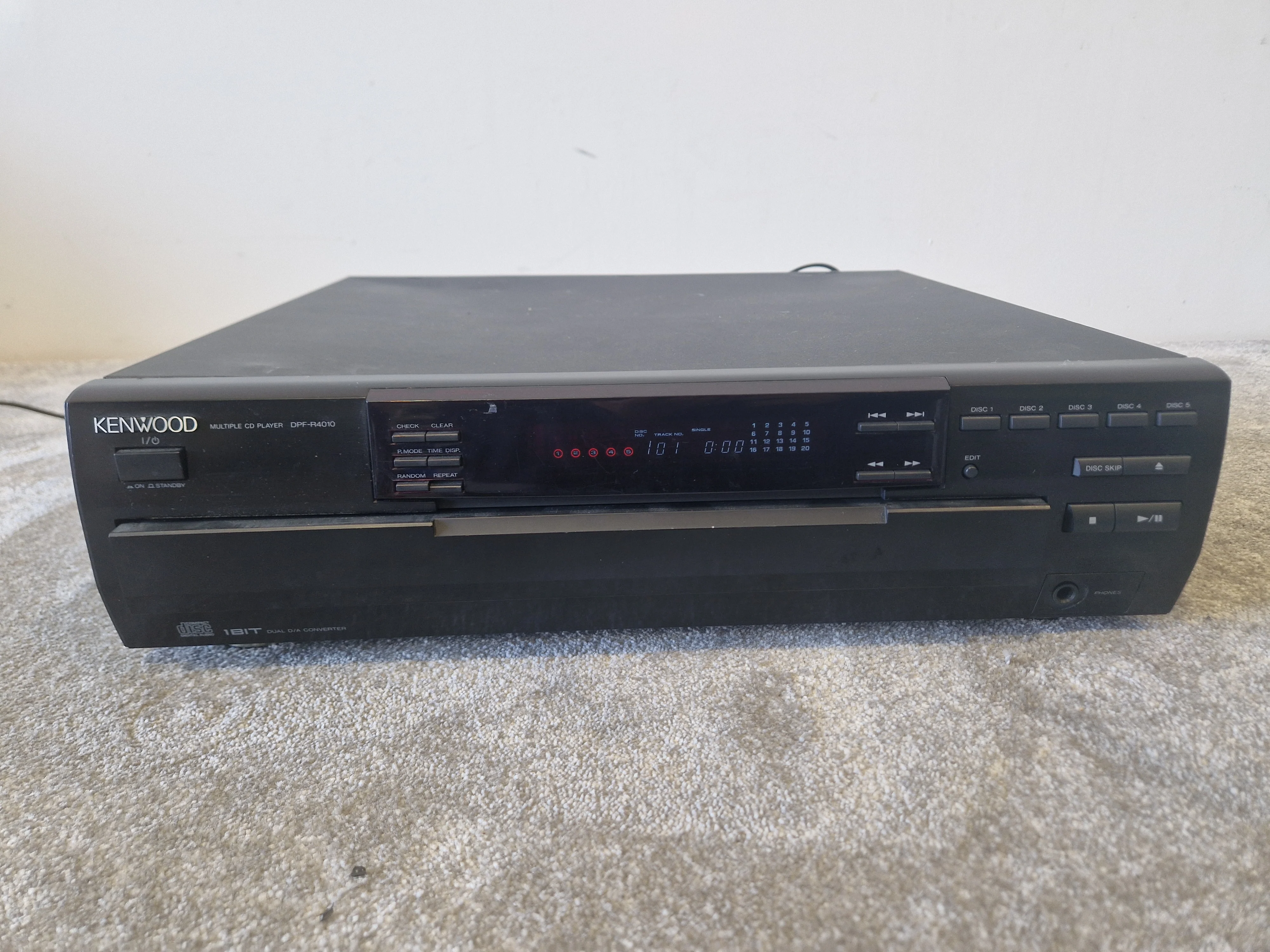 Kenwood DPF-4010 CD Player (Spares or Repairs) - Image 2