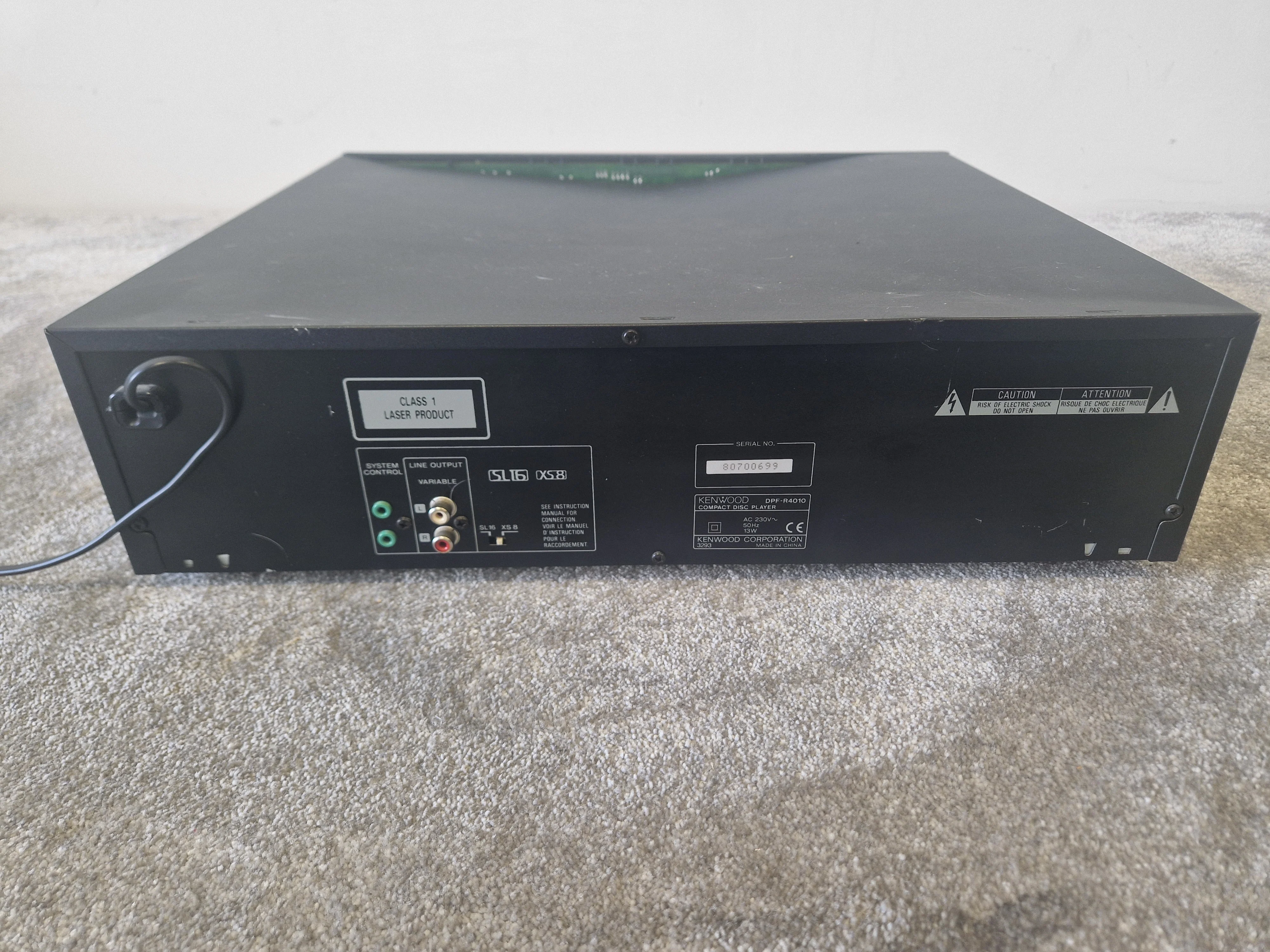 Kenwood DPF-4010 CD Player (Spares or Repairs) - Image 6